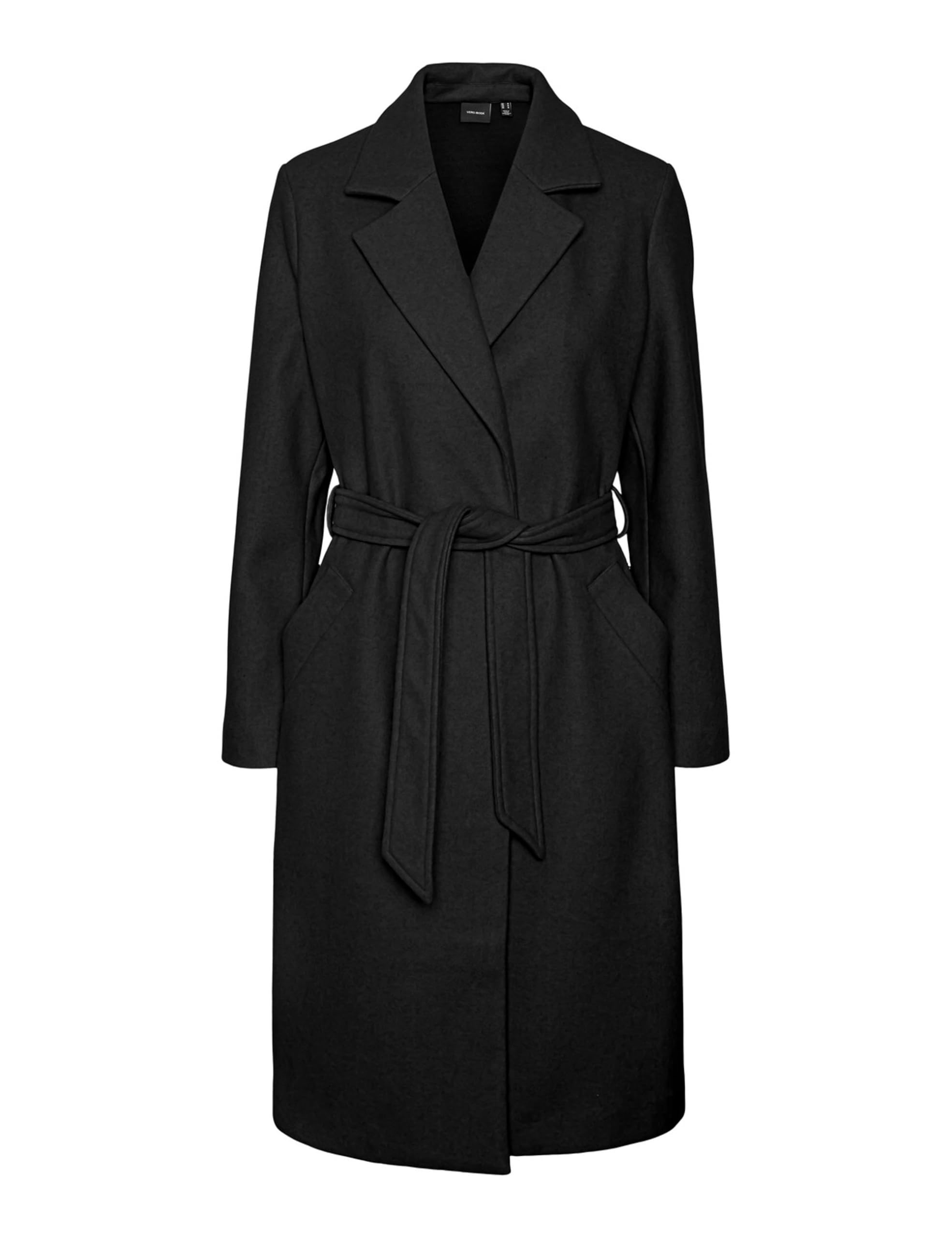 VERO MODA Vmcfortuneaya Long Coat Noos Cur Abrigo Mujer (Pack de 1)