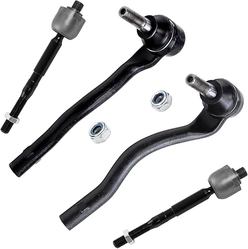 Miniatura 8 de Detroit Axle - 4 barras de acoplamiento delanteras para Chevrolet Trailblazer GMC Envoy 2002-2009 2003 2004 2005 2006 2007 2008 Reemplazo de