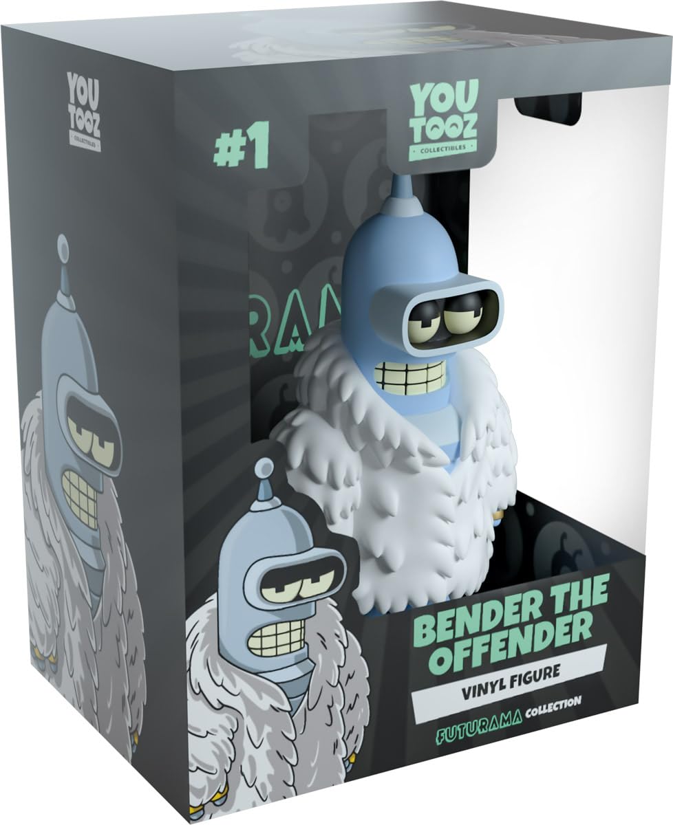 Amazon.com: Youtooz Futurama Bender the Offender Vinyl Figure, 5.3
