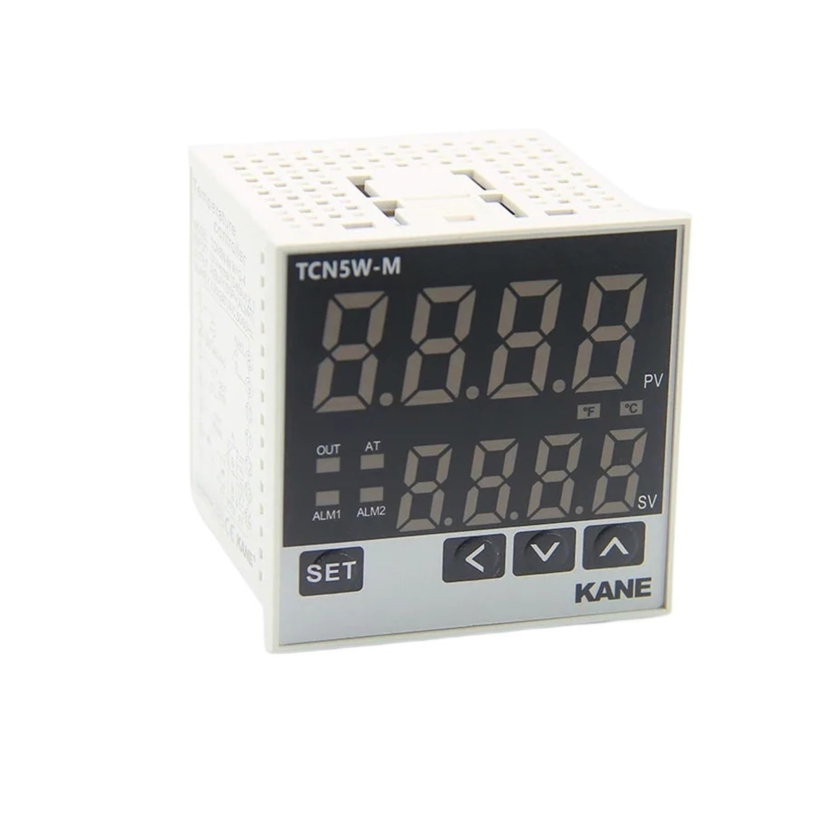Controlador de temperatura PID Digital con pantalla LED, termostato de TCN5W-M con salida de 24Vdc