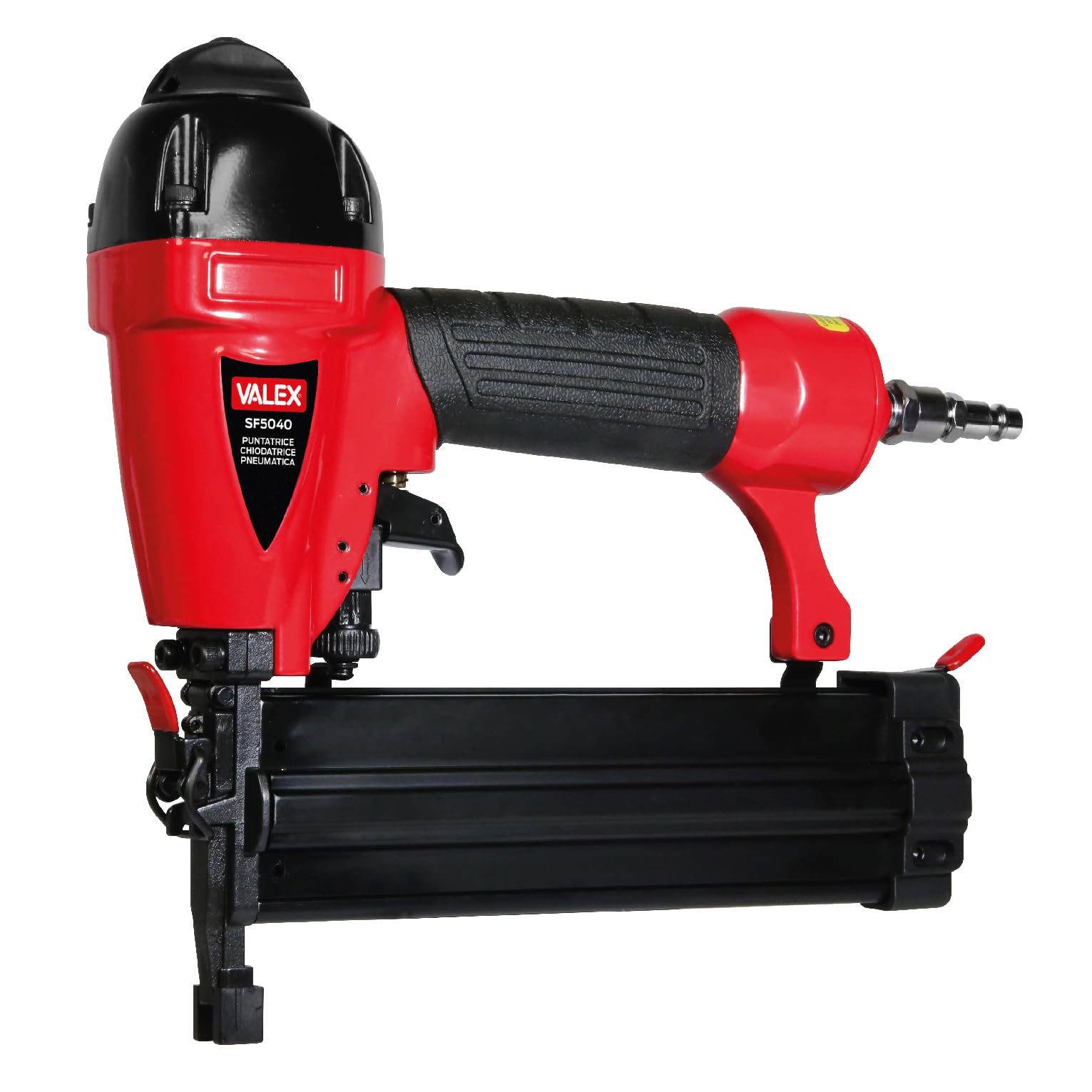 Valex 1554010 Wskaźnik Gwoździarka Pneumatyczna, Czerwony