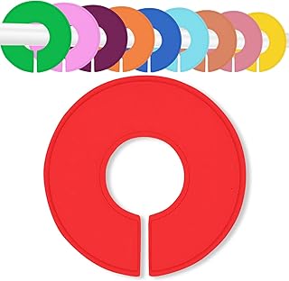 Closet Dividers for Hanging Clothes- Set of 30 Closet Divider Set | Color Clothing Rack Dividers, Clothes Dividers for Closets, Closet Labels, Dividers Closet Clothes Dividers