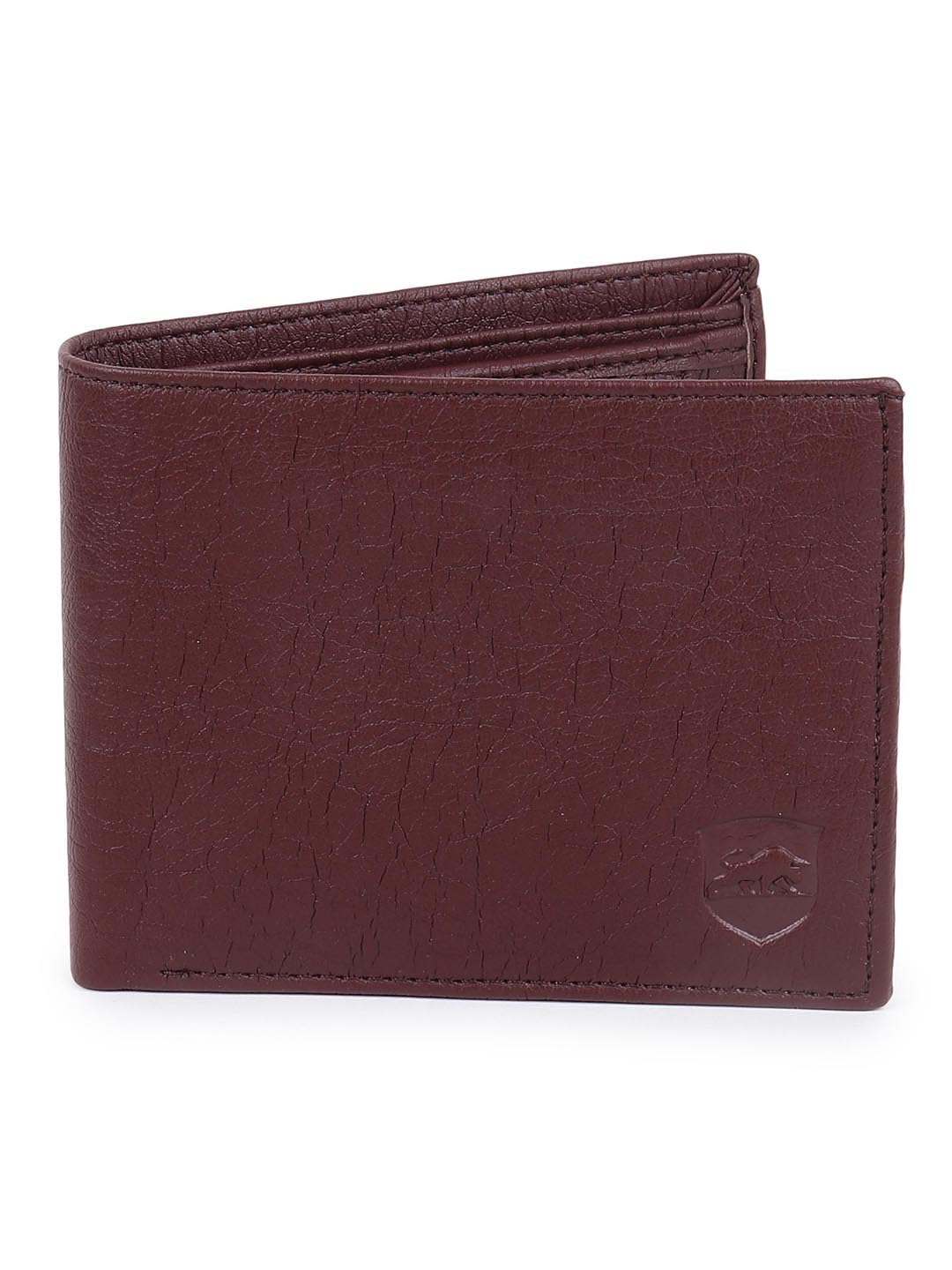 Brown Lup Closer Container Design PU Leather Wallet for Men-image-48