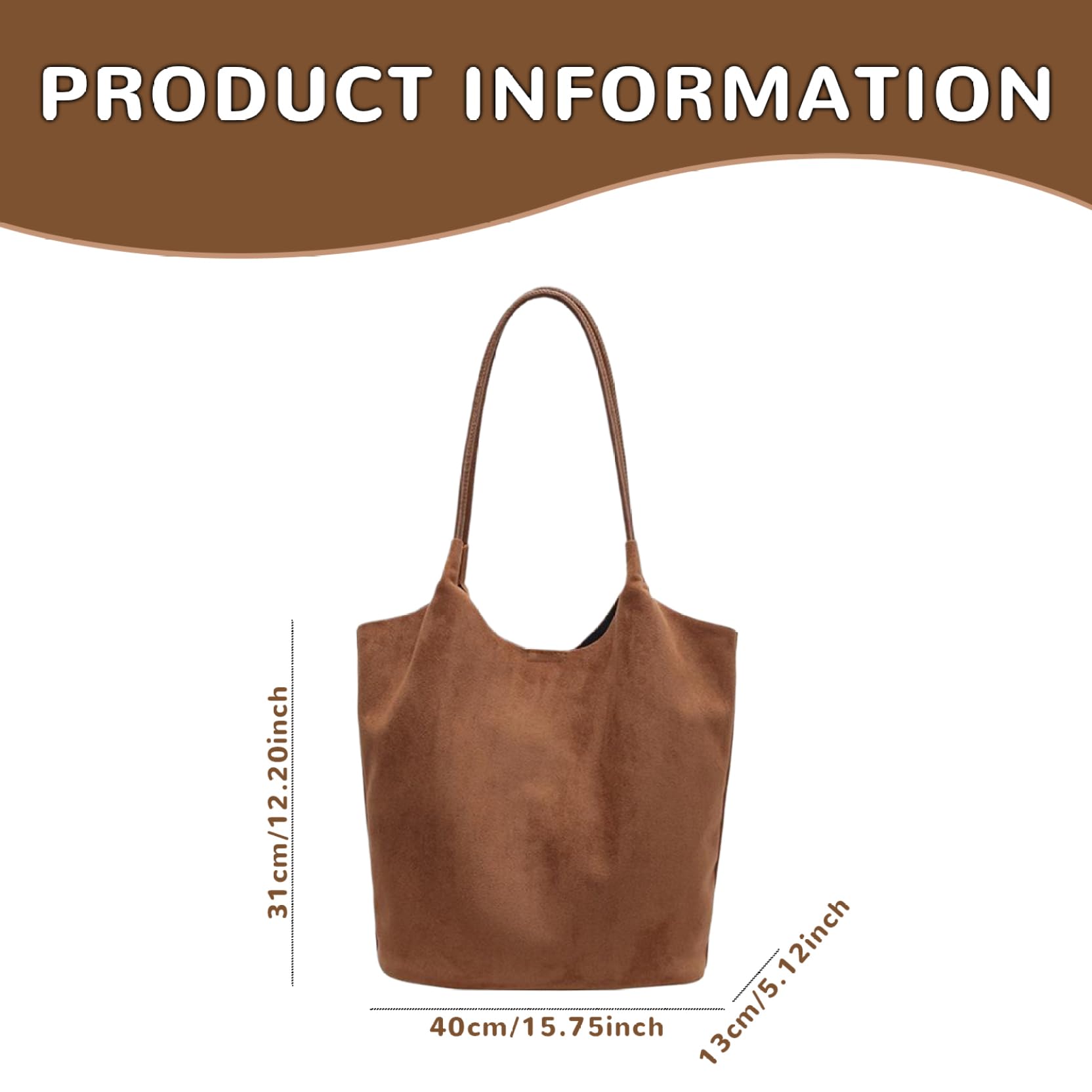 Sac à Chaîne Pour Femme En Cuir PU - Fourre-tout 38x9x42 Cm - Boho, Shopping, Quotidien