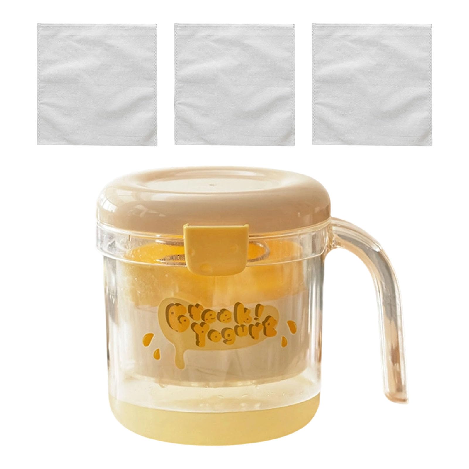 Shurhome Yogurt Filtering Thick Creamy Yogurts Maker Kitchen Tool Dessert Cheese Strainer Kitchen Maker