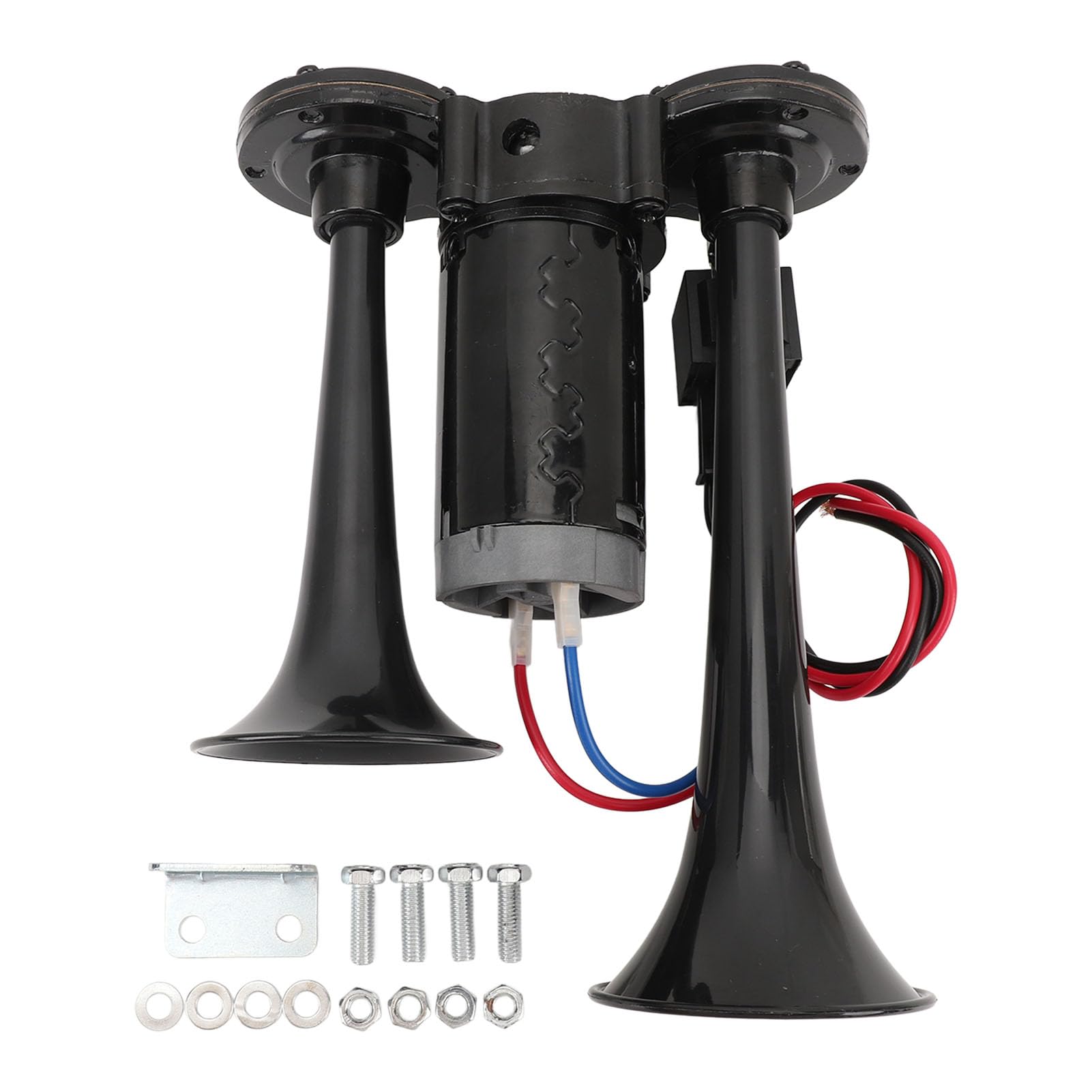 DC24V 130dB Doppio Tromba D'aria Doppia Tromba Tromba Suono Forte Robusto Facile Installazione Doppia Tromba Tromba D'aria per Camion Auto Treno Van Yacht