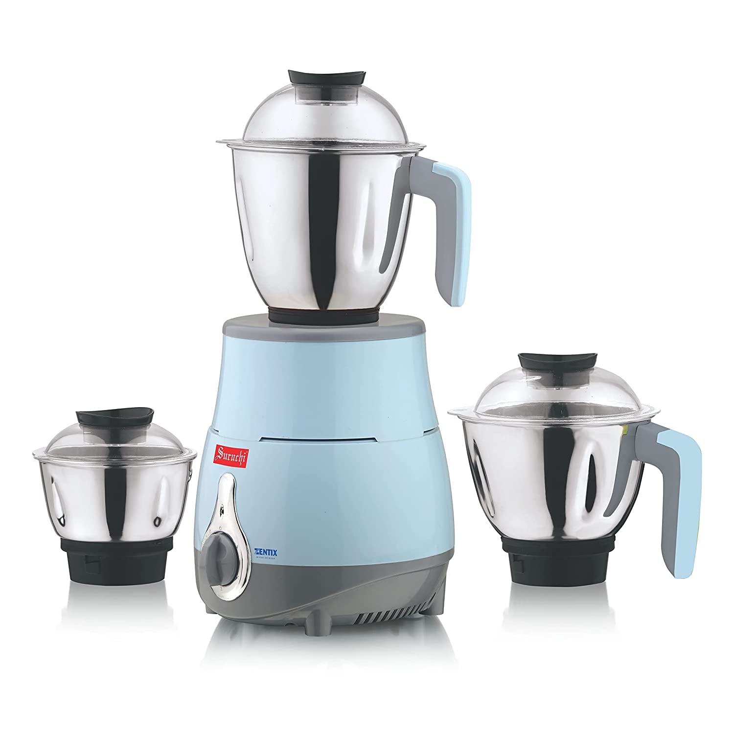 Suruchi Zentix 800Watts Mixer Grinder with 3 Stainless Steel jars