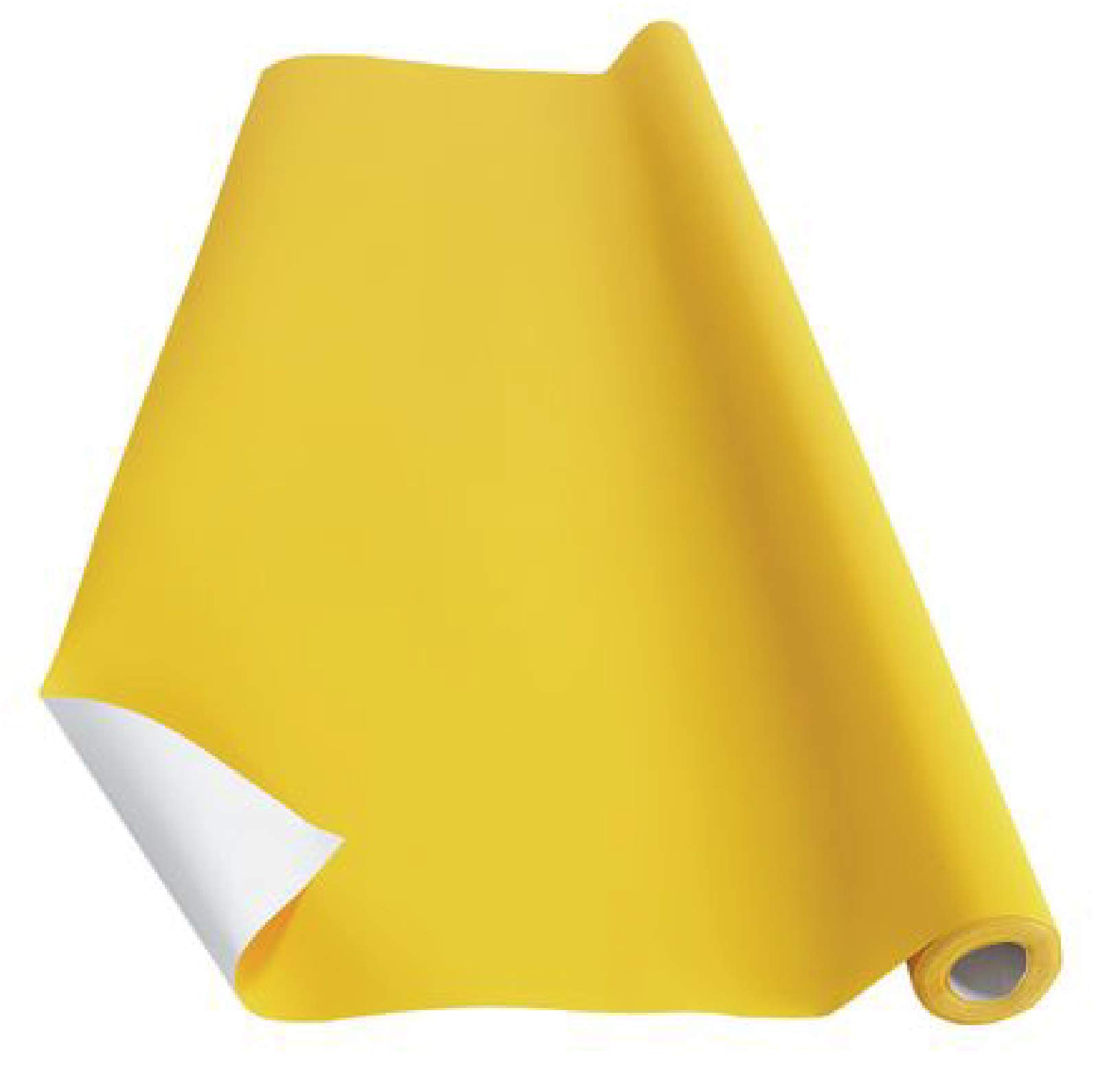 Colorations Prima-Color Fade-Resistant Paper Rolls, Yellow, Arts and Crafts, 48" x 60', Drawing, Finger Painting, Paint, Watercolor, Wall Art, Bulletin Boards, Kids Crafts (RESISTYE)