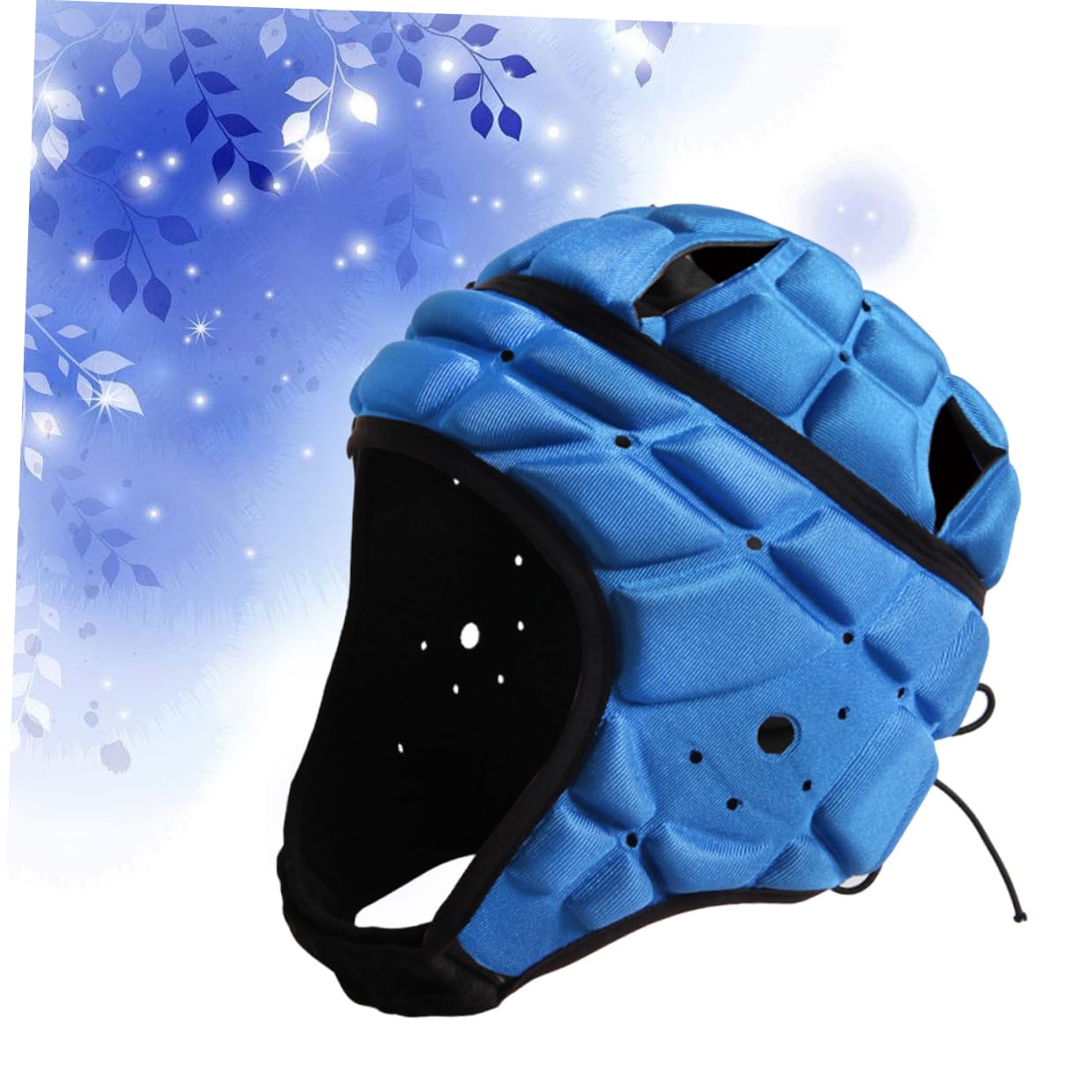 Sosoport Niños 3 Piezas Deportes Gorro de melé Casco Acolchado Suave Gorra de Rugby Cascos para Adultos Casco de Portero Casco de Patinaje Anti choques Gorra de Futbol transatlántico