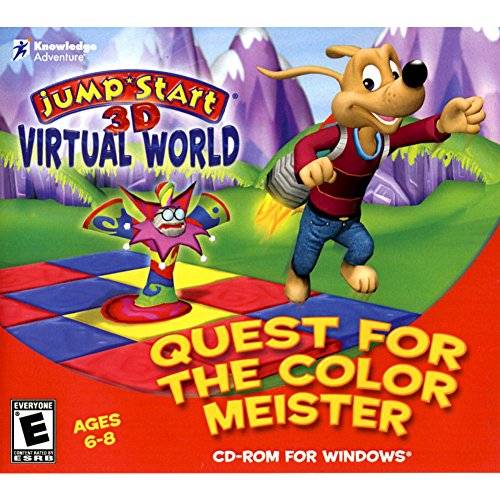 JumpStart 3D Virtual World - Quest For The Color Meister Age Rating:6 - 8