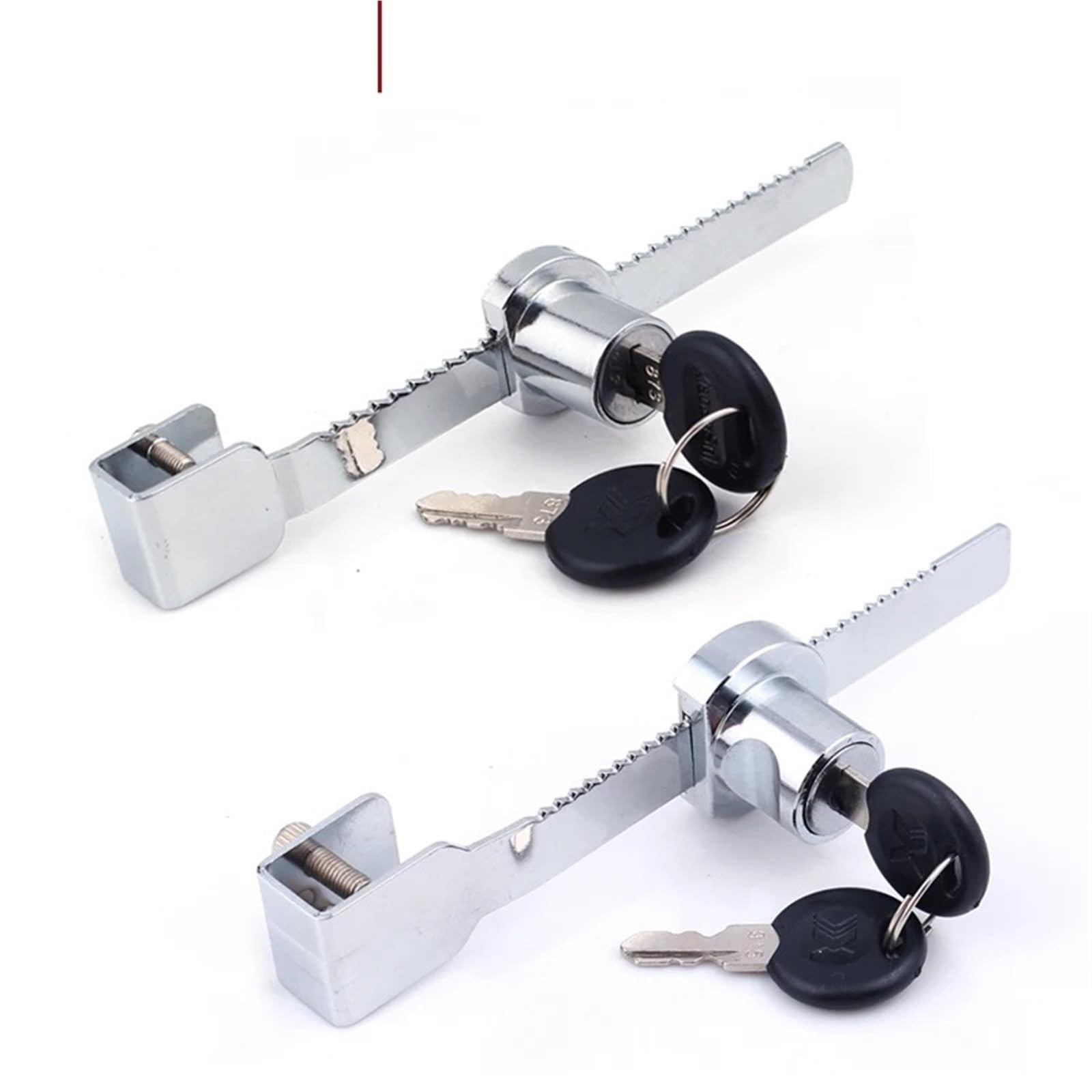 Serrure de porte coulissante en verre contre le vol : loquet de vitrine MMS567