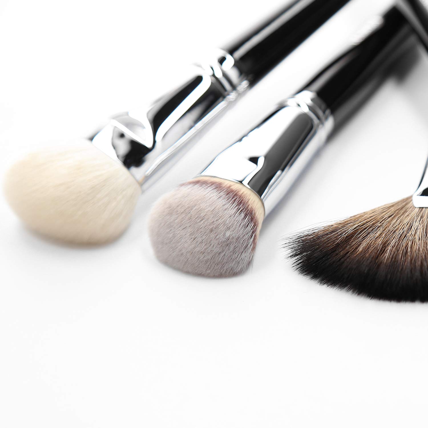 TB TOOLS FOR BEAUTY T4B LUSSONI 100 Series Professional Makeup Brushes for Foundation Concealer - Image 2