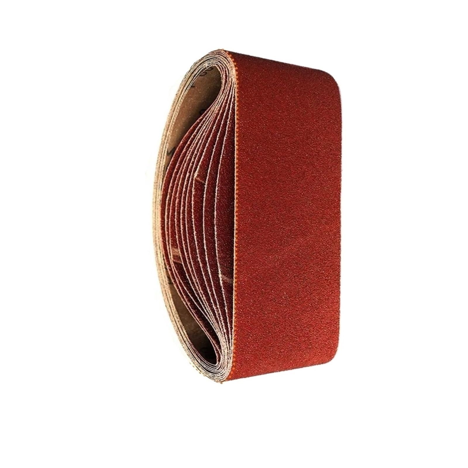 Nastri abrasivi abrasivi a grana P40-P1000 da 10 pezzi 100 * 610 mm | Ossido di alluminio da 4 "X24" pollici for la lucidatura della molatura di metalli teneri del legno(P180)