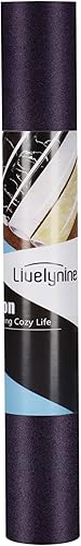 Miniatura 7 de Livelynine Papel tapiz de color morado oscuro extraíble para encimeras, armarios, paredes, papel de pared para dormitorio, baño, sala de estar,