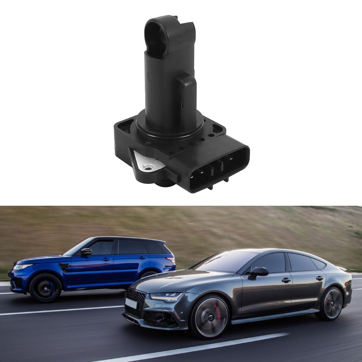 Débitmètre d'air compatible avec Auris Corolla Yaris 1.4 D4d Hiace 4 2.5 et Prado 3.0 2001-2012, 22204-33010