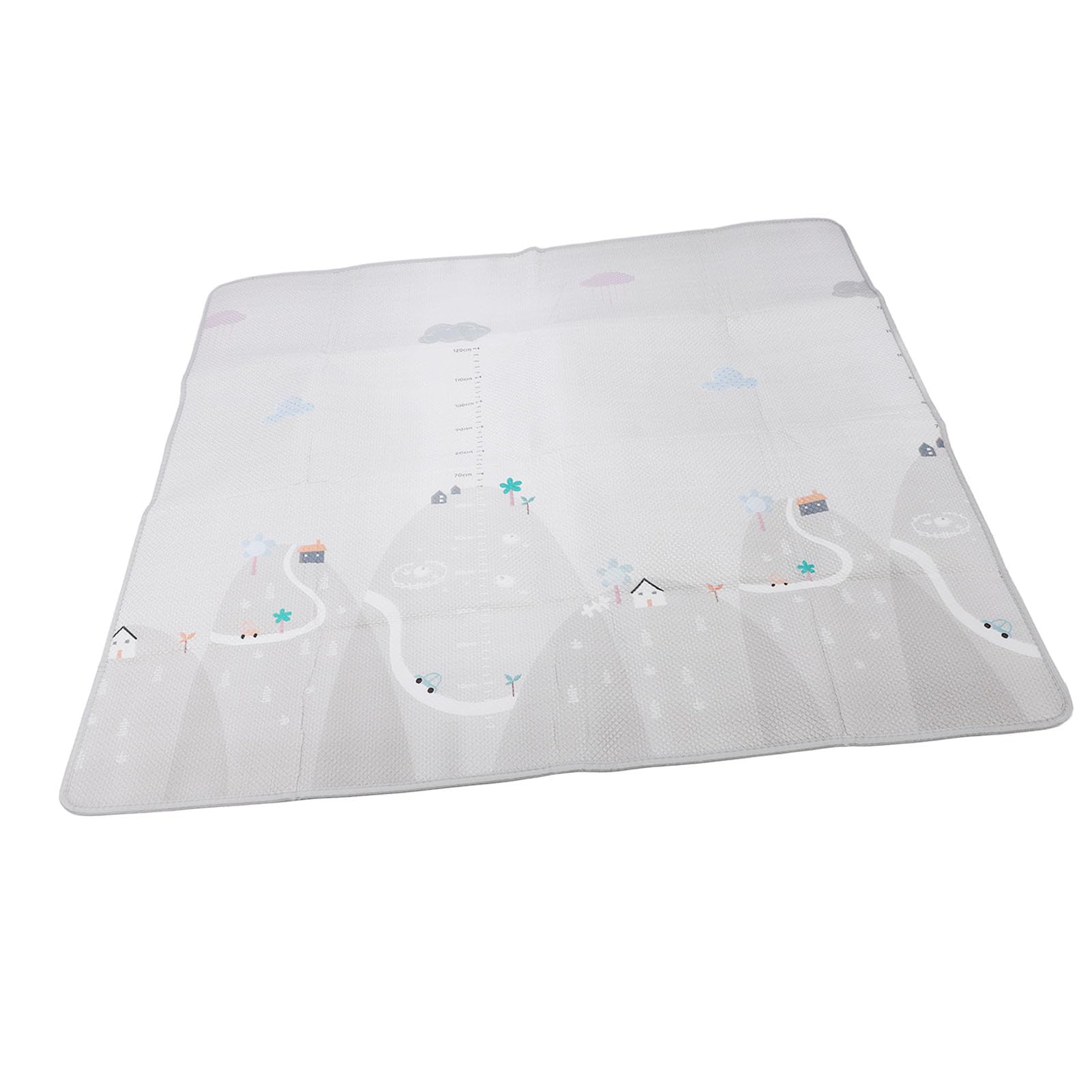 SIXRUN Babysichere rutschfeste Matte, Leicht zu Reinigen für Zuhause, 78,74 X 70,87 Zoll, Ideal Zum Spielen für Kleinkinder, Rutschfestes LDPE-Material