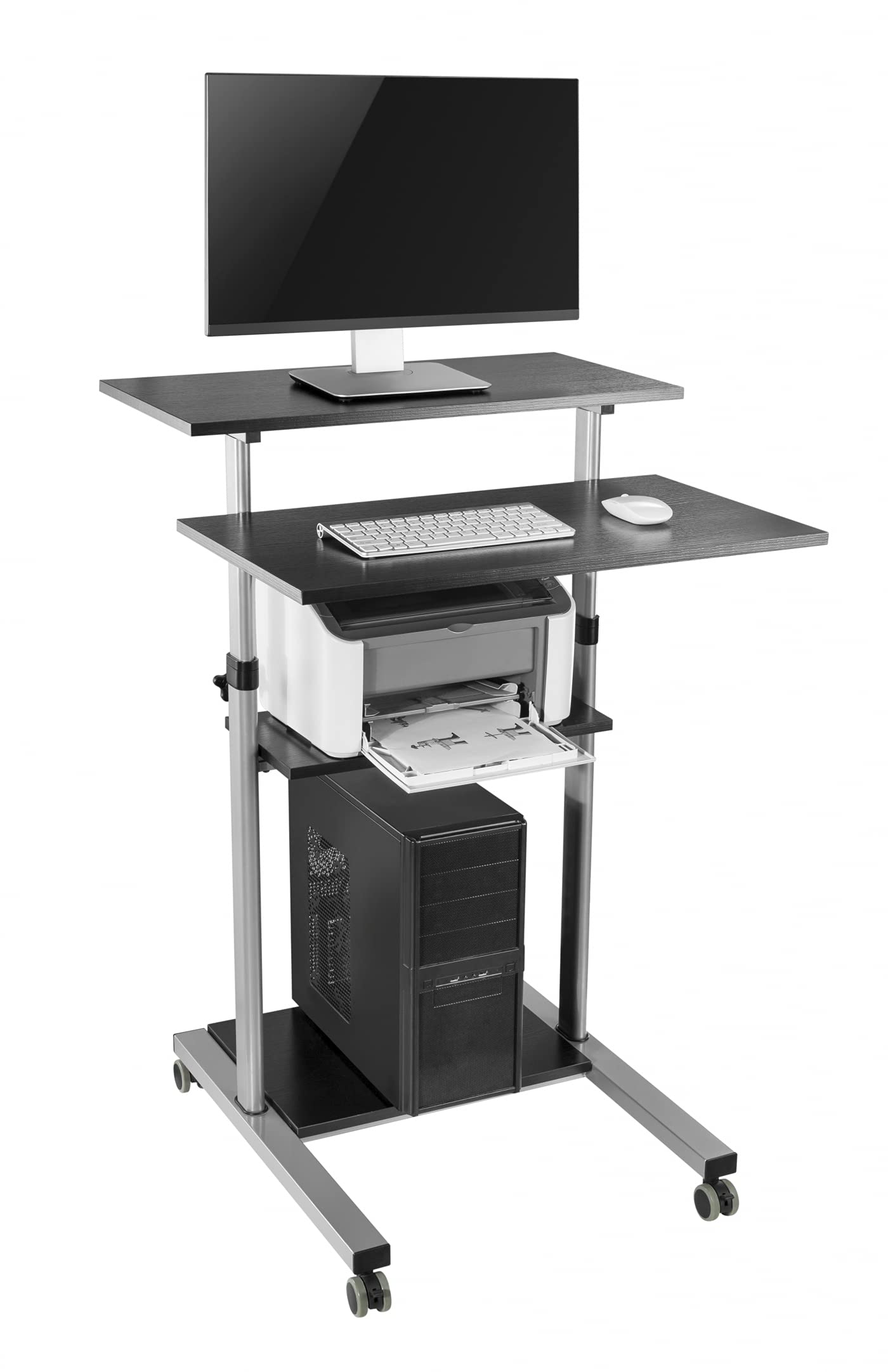 VDD Bureau Assis Debout Table d'ordinateur Portable Poste de Travail - lutrin lutrin - Mobile
