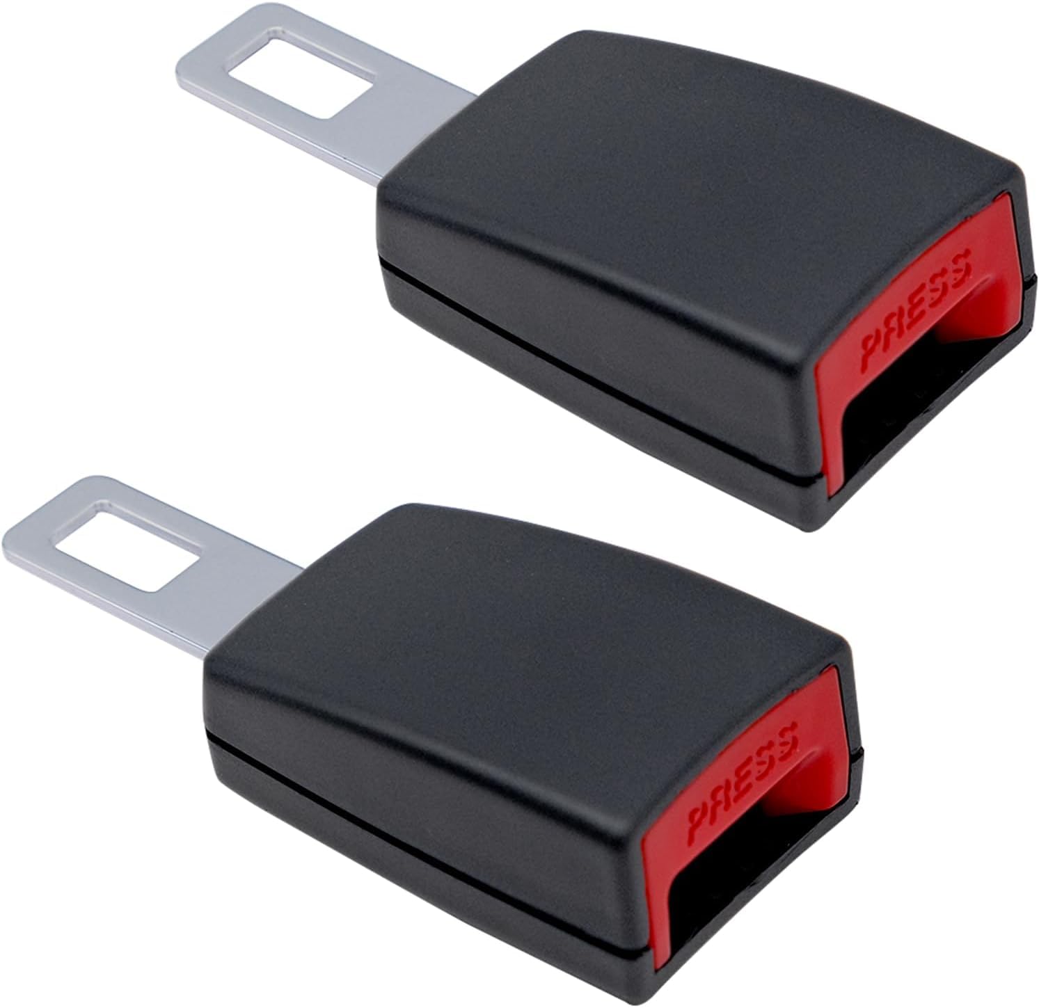 2 Pack Car Parts Universal,Car Seat Buckle Holder,Car Seat Belt Clips Adiuster,undo alarm for belt for truck car,Suitable for Most Different Auto Models