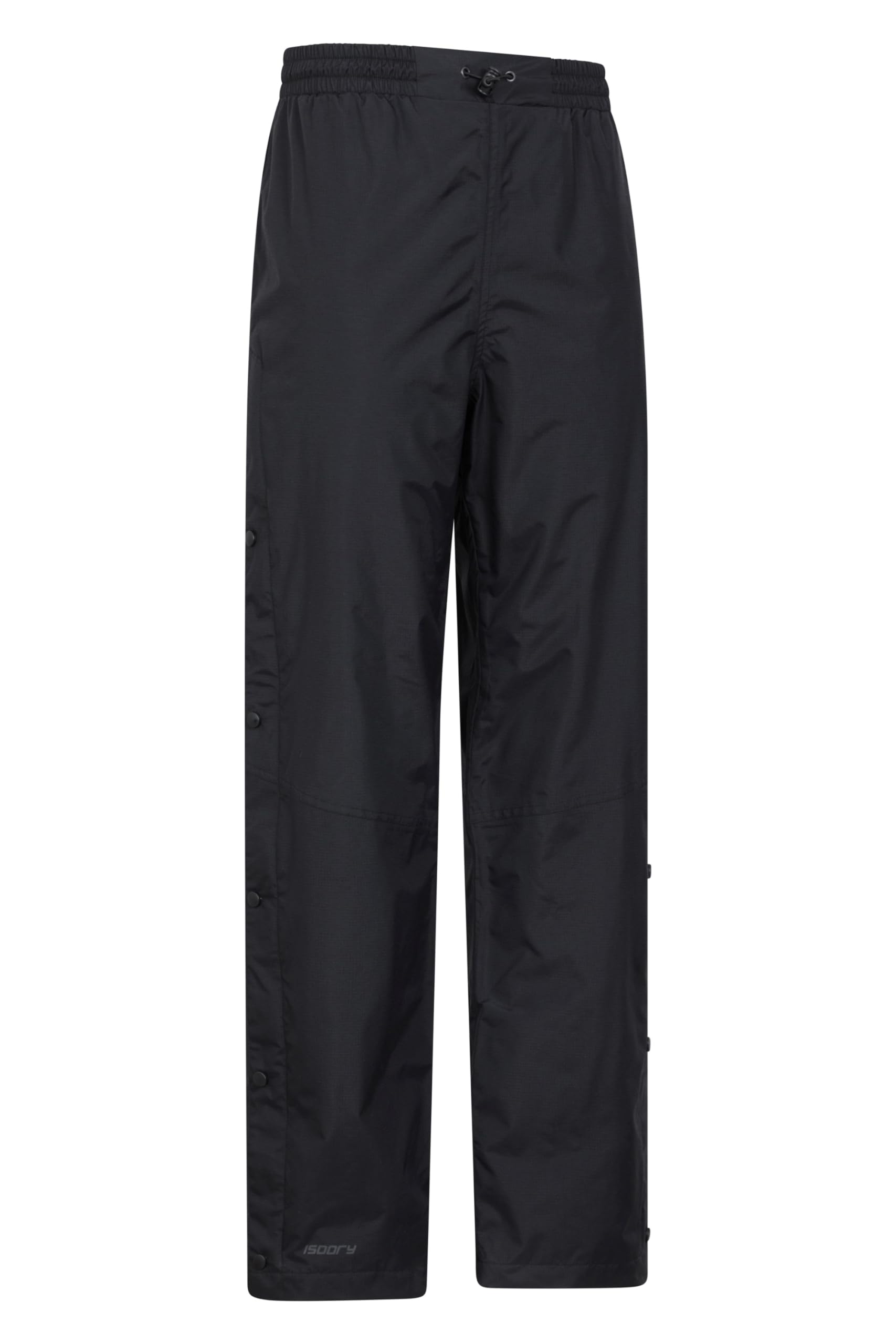 Mountain Warehouse Downpour Damen Überhosen - wasserdichte Regenbekleidung, Versiegelte Nähte Regenhose, Knöchelreißverschluss, Elastischer Bund - Frühling, Sommer