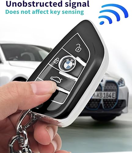 Miniatura 114 de Adecuado para llaves BMW. La funda avanzada de TPU suave es compatible con llaves X1 X3 X4 X5 X6 X7 M5 M6 1 3 4 5 6 7 GT5 GT6 llave de protección