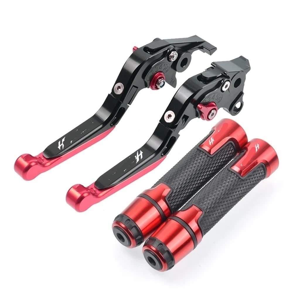 PLIQVBN Clutch Brake shafts Motorcycle Adjustable Brake Clutch Levers Handlebar Grips for for Hayabusa for GSXR1300 GSX1300R GSX 1300 R 1999-2007