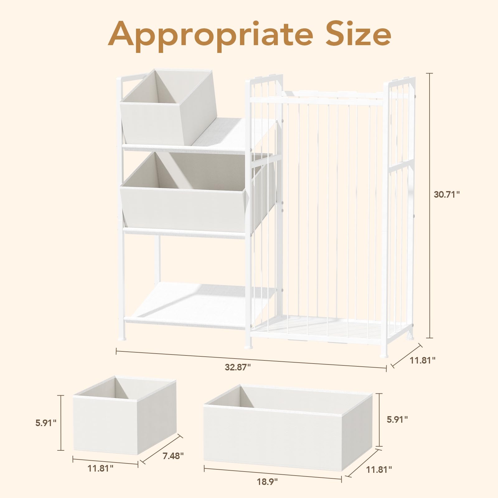 BBLIKE Almacenamiento de juguetes, juguetes de peluche, muebles de habitación infantil, estantería de almacenamiento con 4 cajas, estantería para dormitorio, sala de juegos y habitación infantil