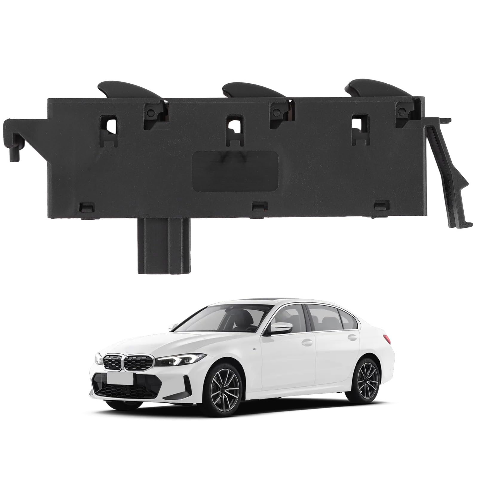 LICHENGTAI Schalter Fensterheber Vorne Links Kompatibel mit BMW 3er E46 Elektrischer Fensterheberschalter 61316902183 Electric Power Master Fensterschalter