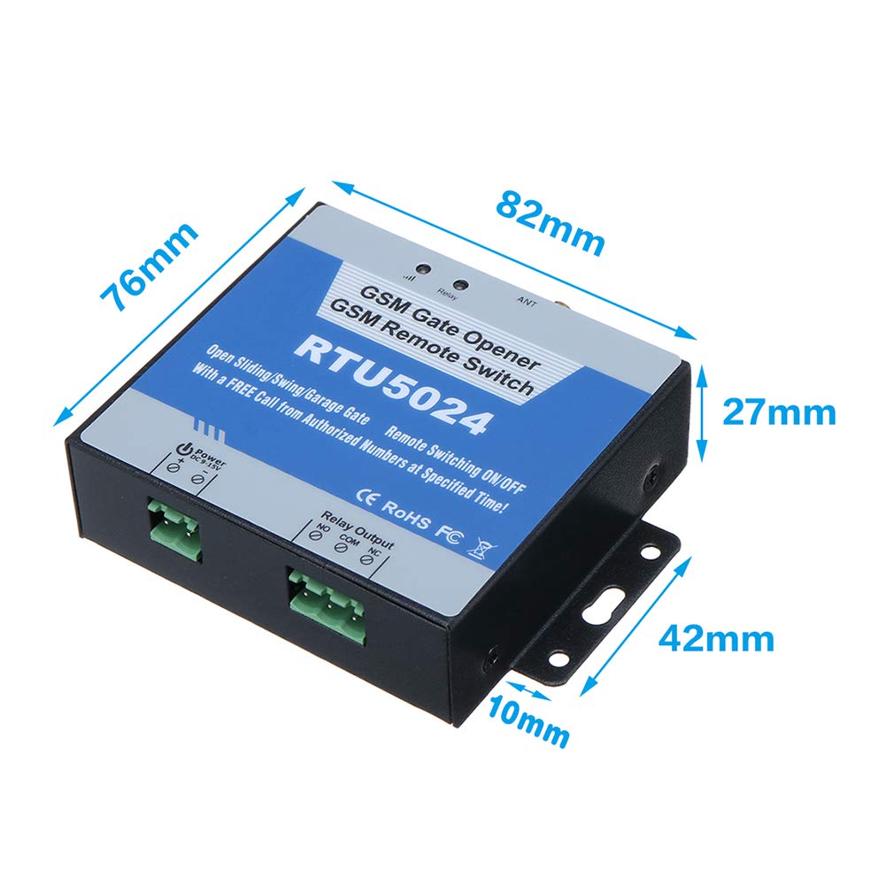 Interruptor inteligente wifi, relé inching/autobloqueo, módulo de interruptor para puerta de garaje compatible con mando a distancia