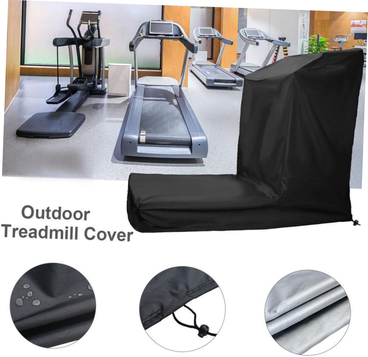 KICHOUSE Treadmill Hanging Case Rainproof Cover for Treadmill Dustproof Cover for Home
