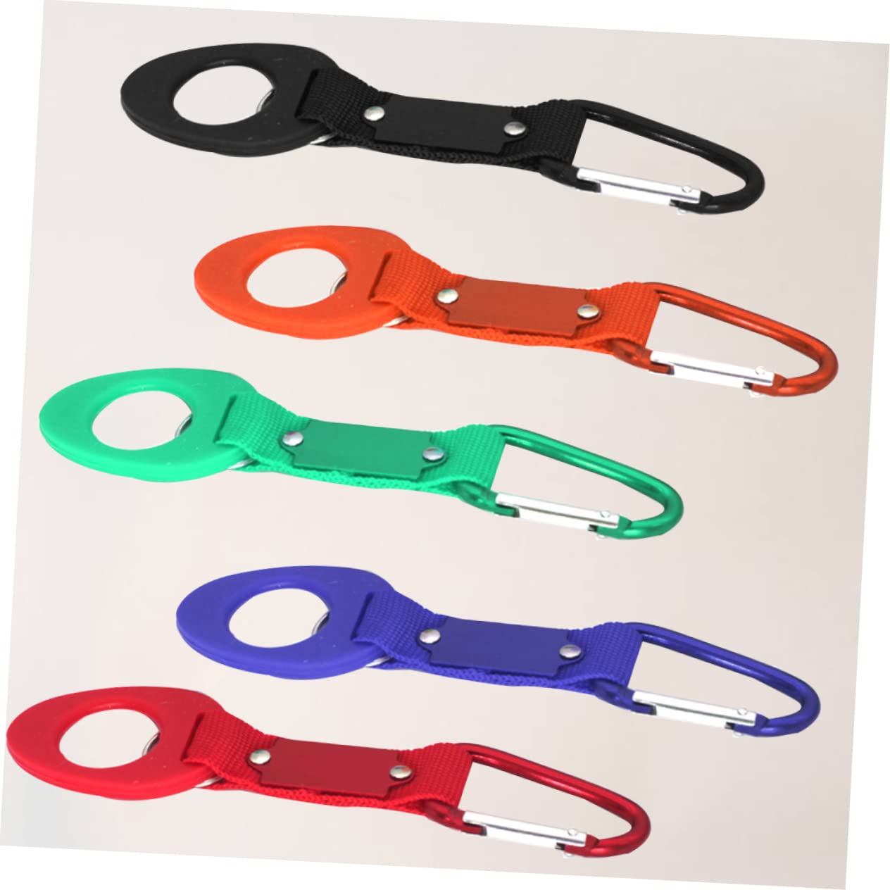 TOYANDONA 3 Sätze Teiliges Tragbarer Getränkebehälter Clip Mit Haken Wasserflaschen Halterung Für Outdoor Aktivitäten Zum Joggen Radfahren Und Camping Zufällige 6 Stück * 3