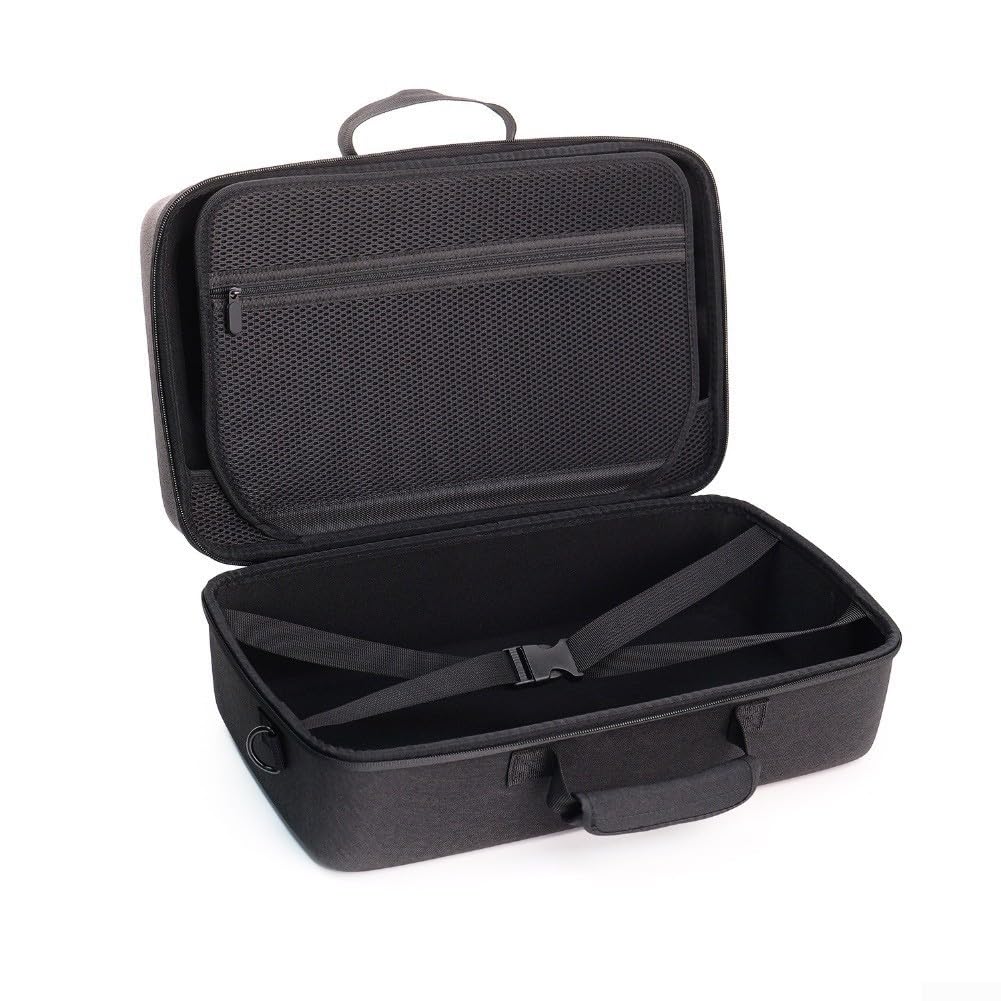Transportfreundliche EVA-Tasche für PS5 PRO-Konsole, gebaut für Gamer, die zuverlässigen Geräteschutz benötigen (grau)