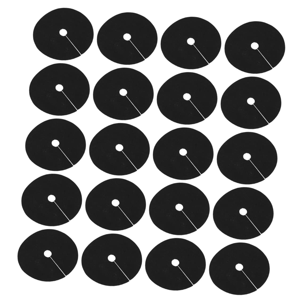 DOITOOL Strawberry Plant Mulch Mat 40pcs Tree Mulch Rings Control Ring Moisture Retention