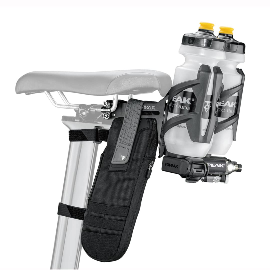 TOPEAK Tri-Backup Pro I Triathlon uchwyt na butelki płyta montażowa
