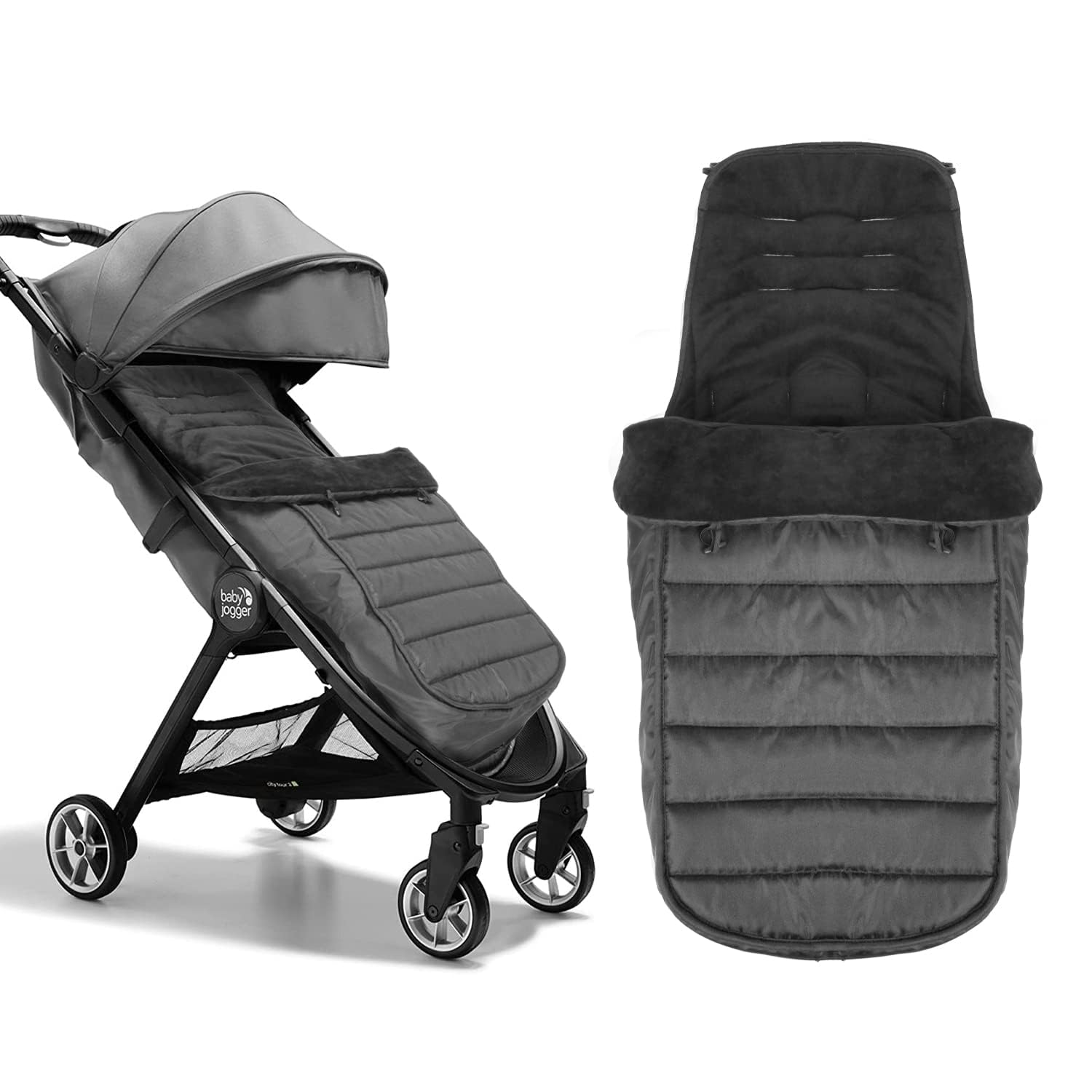 Winter Foot Muff Baby Foot Muff for Pushchair Buggy Padded Foot Muff Winter Foot Muff Zip Washable for Baby Seat Pushchair & Buggy