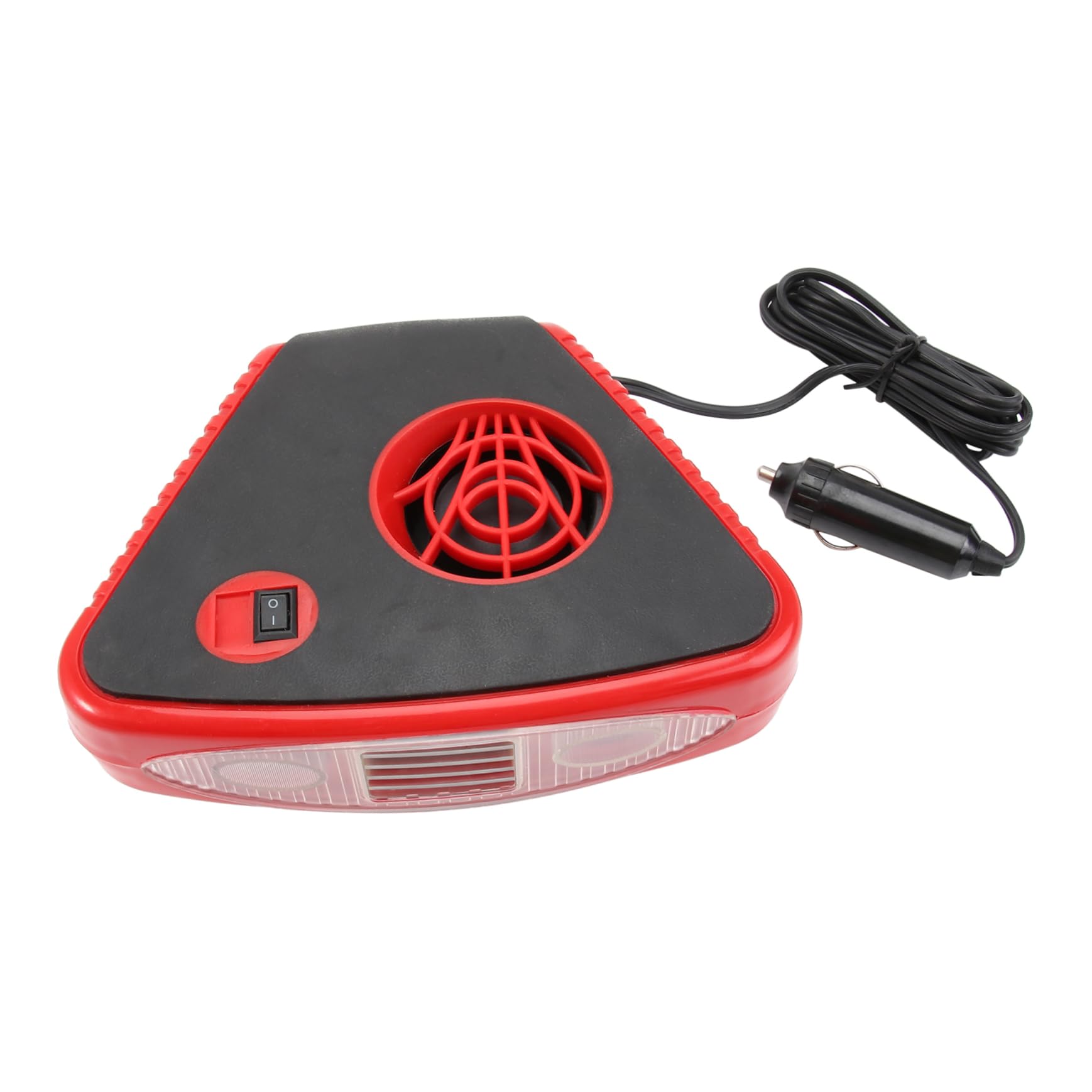 Desempañador Portátil para Coche 150w, Calentador de Vehículos | Montaje en Salpicadero, Giro 360°, Plástico y Metal, Uso en Vehículo, Parabrisas