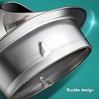 Vista 7 de Tapa protectora redonda de ventilación de aire, cubierta de lluvia, cubierta de lluvia y nieve, cubierta de lluvia y nieve, cubierta de chimenea