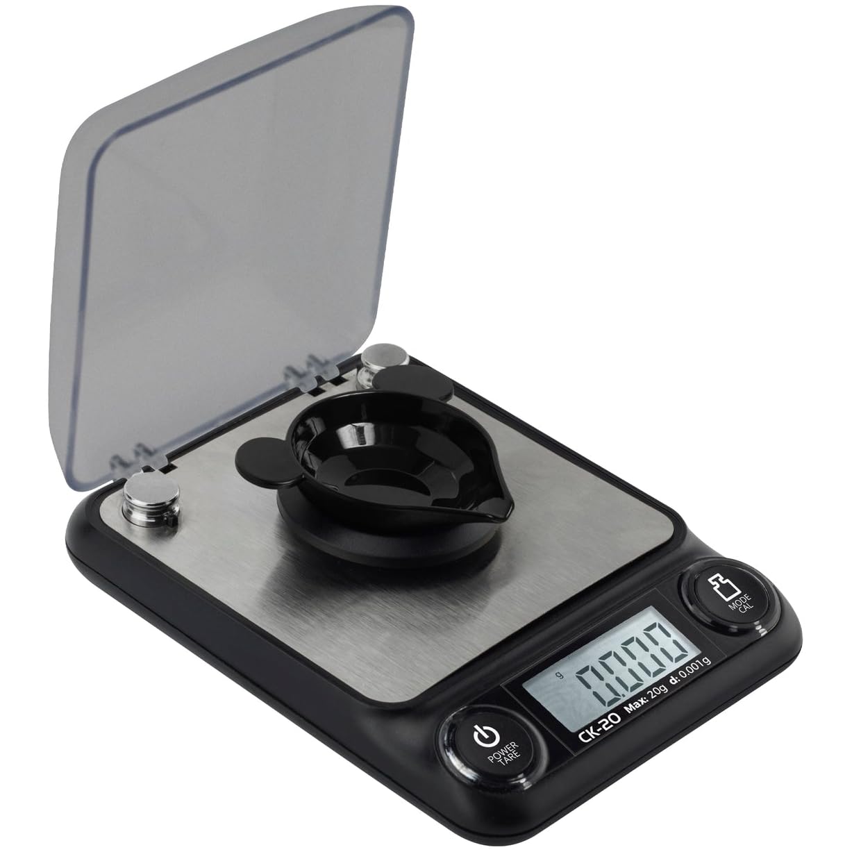 Preciso Pesatura Digitale Mini Scala 10Yr Garanzia 20g x 0.001g