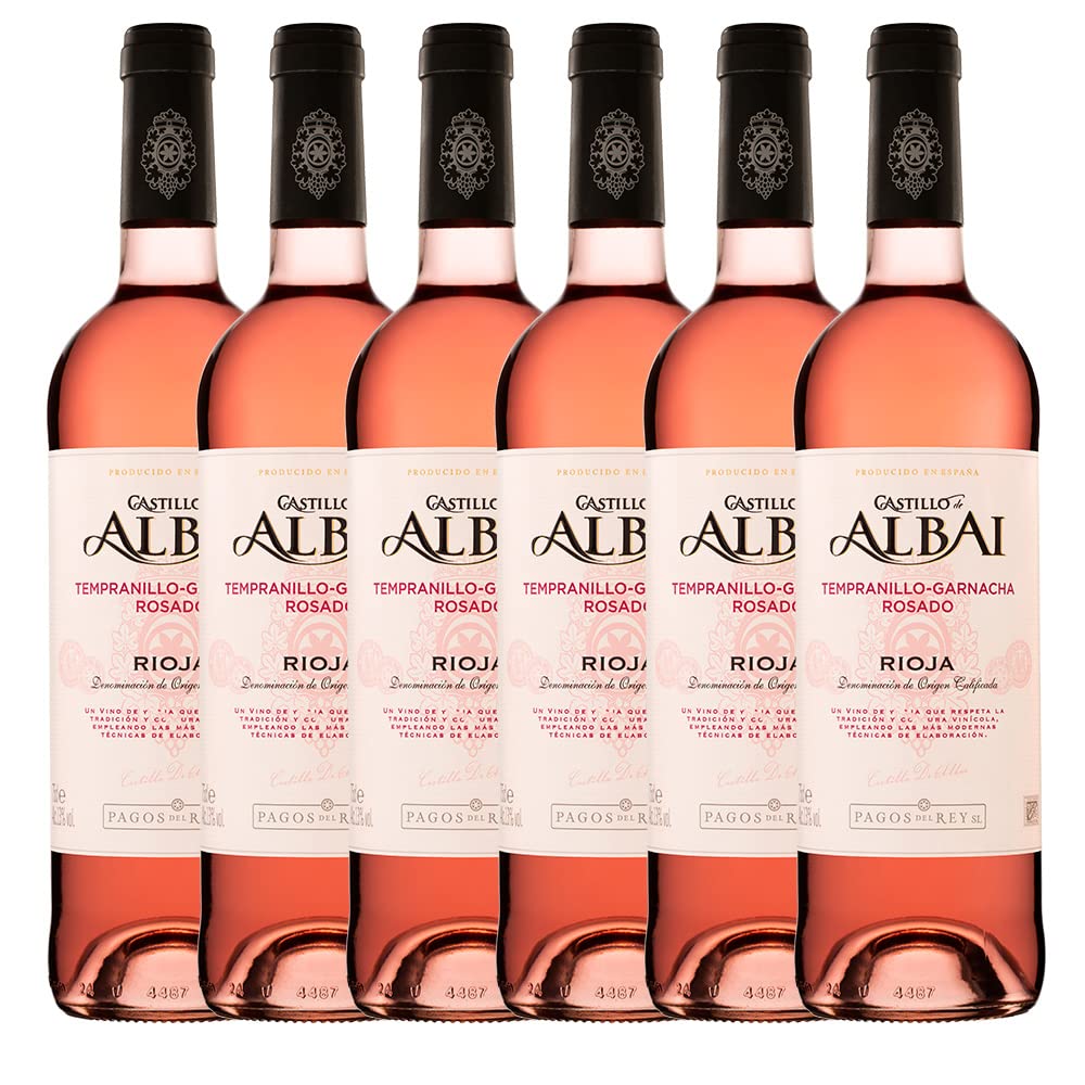 Castillo De Albai Rosado - 6 botellas x 750ml - Total:4500ml,1 item