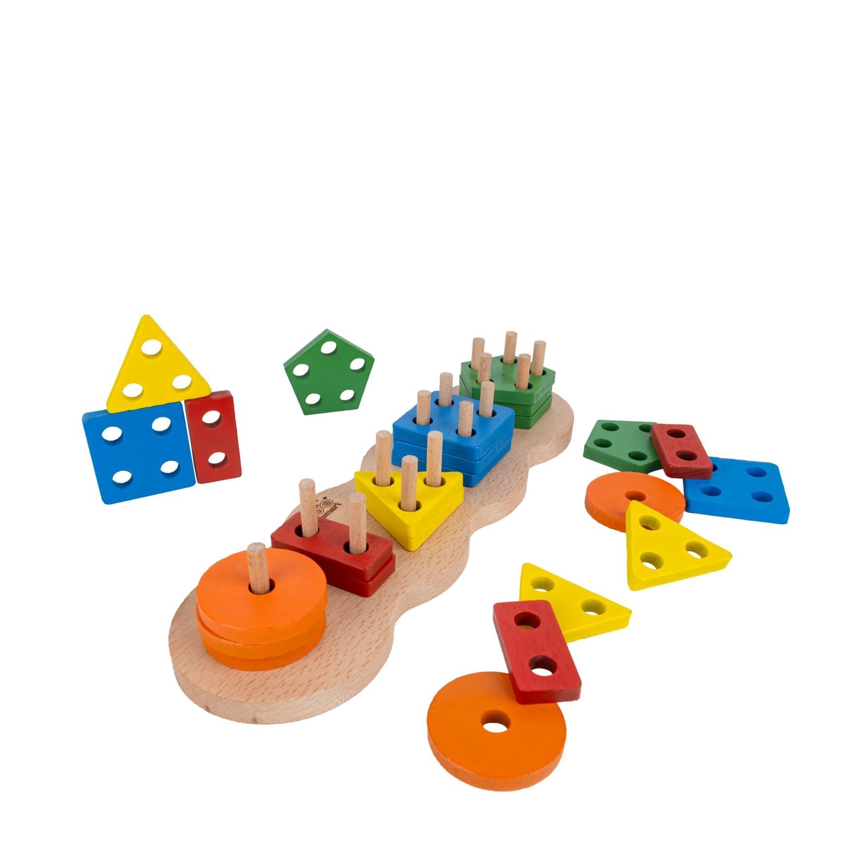 Kumtoys Oyuncak Ahşap Bulta 5 Li