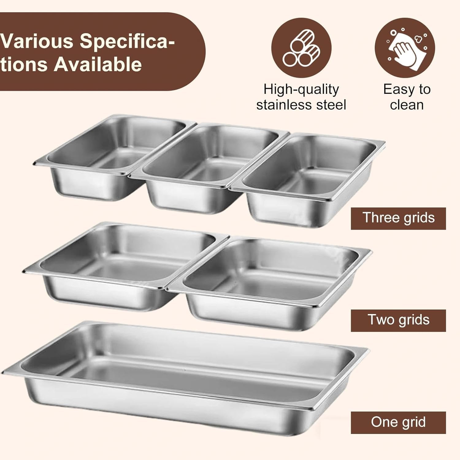 Calentador de Comida Eléctrico 9L con Pantalla Táctil Digital (1/3) | Calentador de Alimentos de Acero Inoxidable para Buffet, Restaurante y Catering, Ideal para Mantener Platos Calientes en Mesa