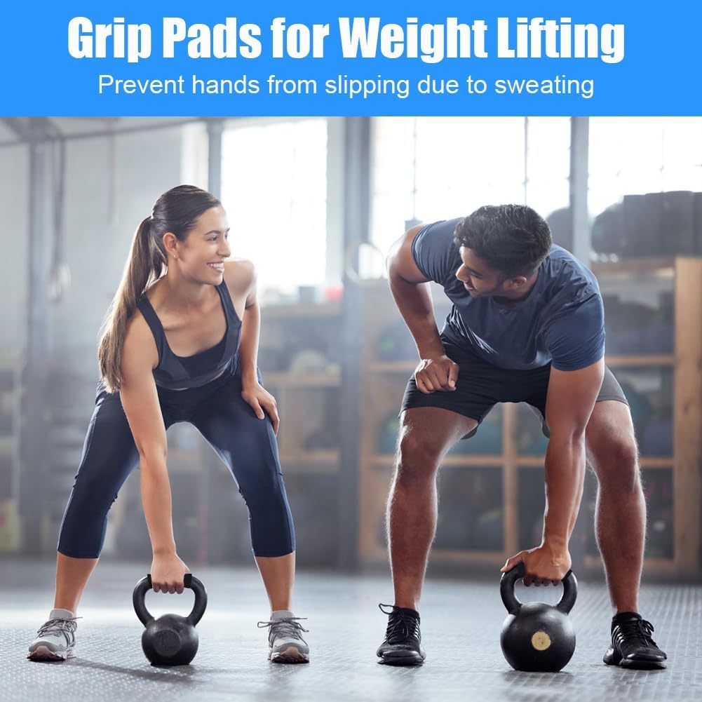 flintronic Grip Pad, 6 Pezzi Cuscinetti da Allenamento in Neoprene, Cuscinetti da Allenamento, Impugnature da Palestra per Bodybuilding Sollevamento Pesi