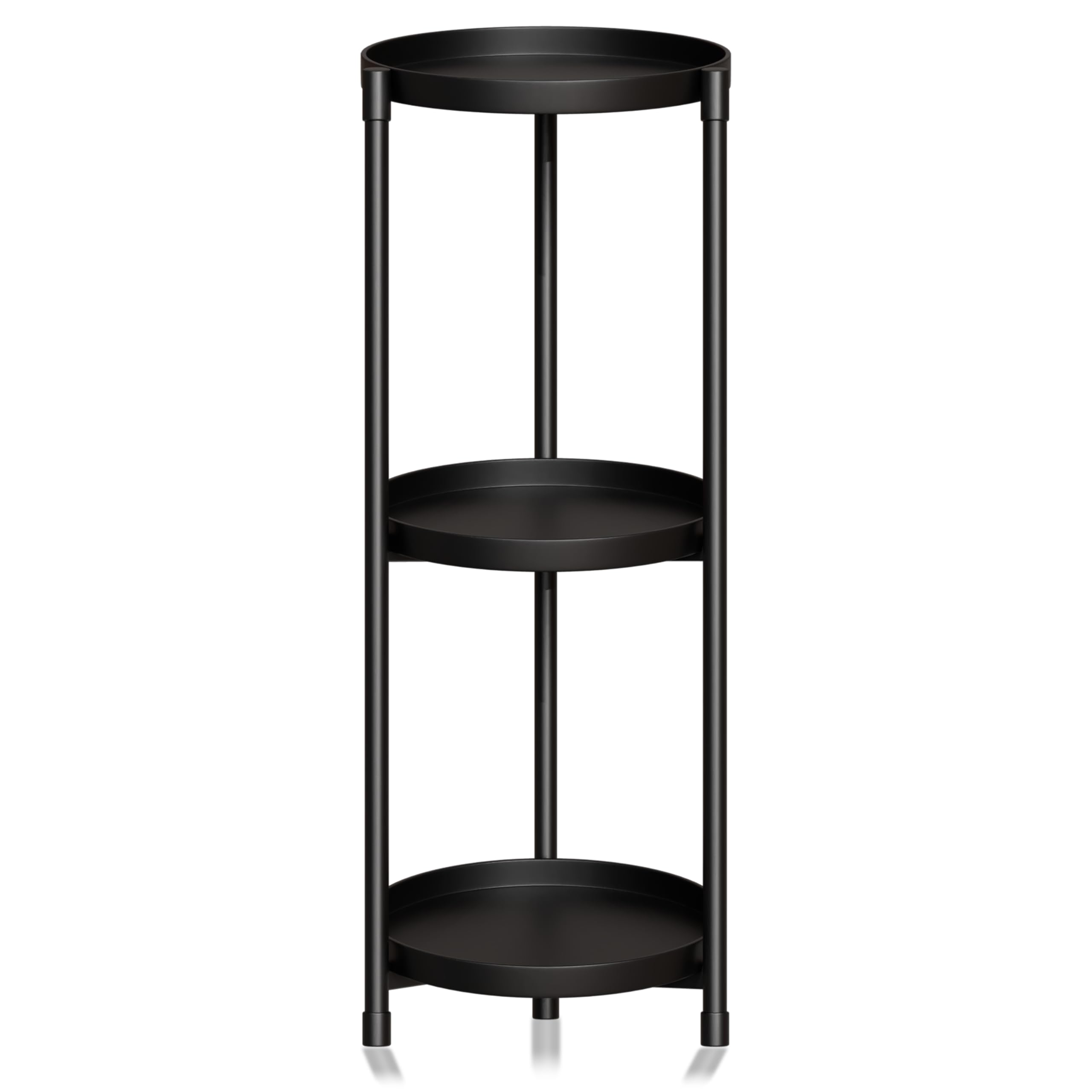 3 Tier Plant Stand Indoor Outdoor - 34 Extra-Tall Metal Plant Stands for Potted Plants Multiple Tiered Plant Shelf Vertical Black Iron Planter Rack Large Flower Pot Holder Table for Patio Corner (B0CRSTX73J) Amazon Price History, Amazon Price Tracker