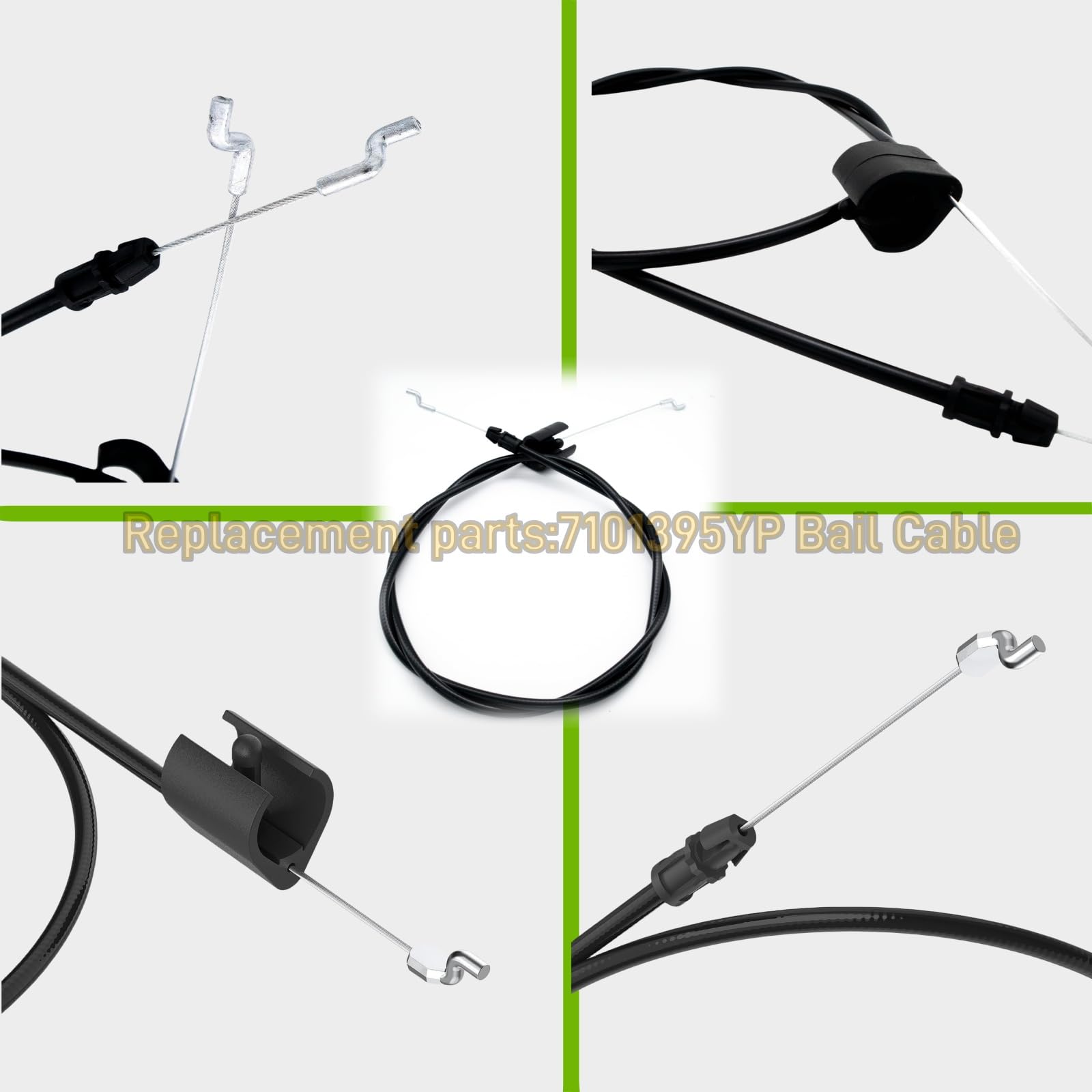 Powersmart Lawn Mower Parts 7101395YP Bail Cable Eplaces Fo