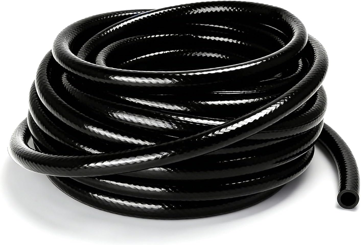 1/2 Inch Drip Irrigation Tubing, 75ft Main Line Tubing Hose for Irrigation System, Garden Beds, Vegetable Gardens, PVC, Black