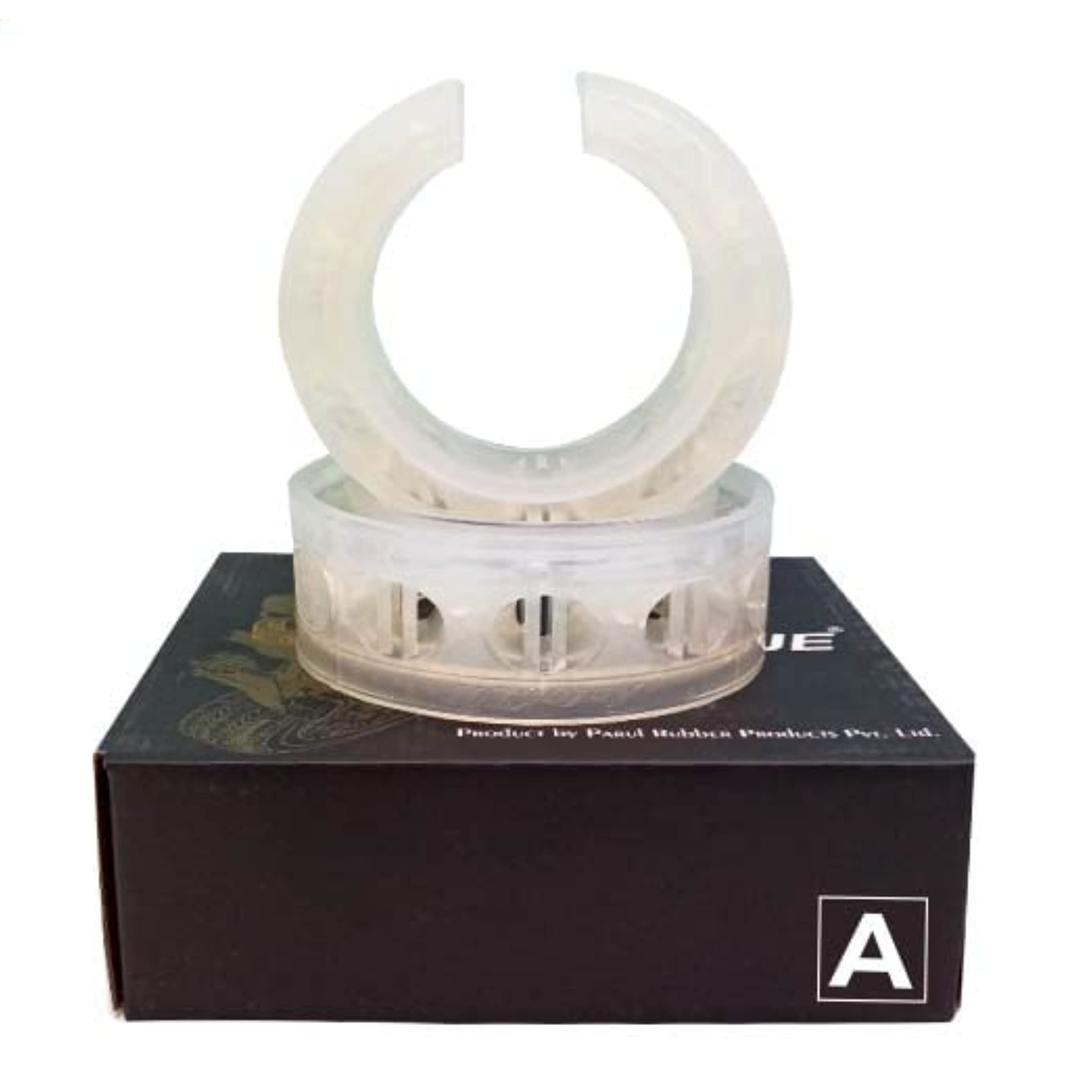 AUTOCUE Coil Spring Buffer (Size A), 2 Pcs. Car Suspension TPU Buffer for Increasing Car Height, Suspension buffer | Shock Absorber Spring Buffer