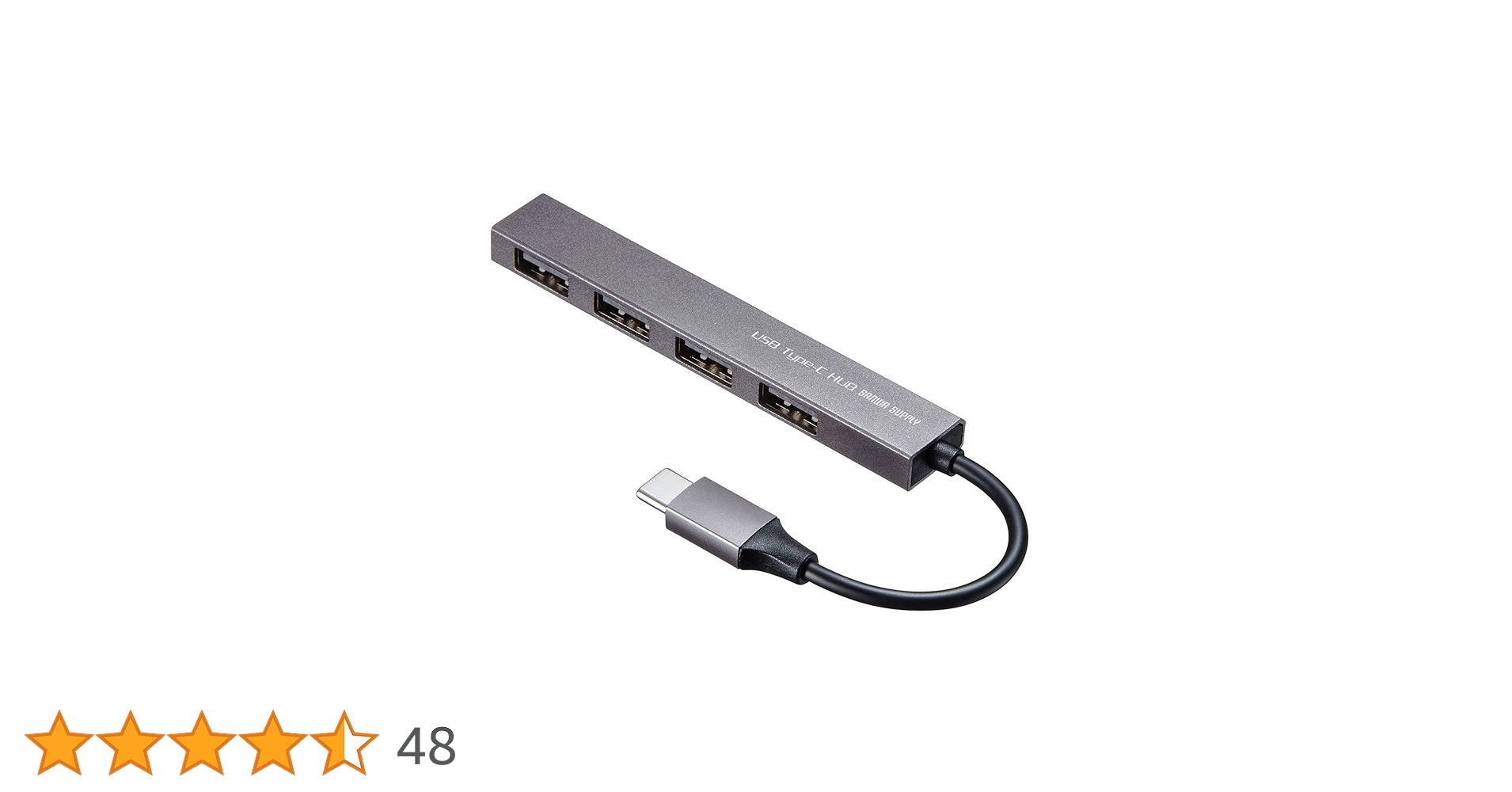 USB 4ポート Type C - USB  2USB-A & 2USB-C付き Amazon | NewQ USB ハブ Type-C Type-A 両方 4ポート2* USB-C