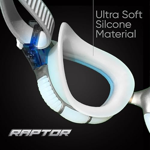 Miniatura 4 de Cabana Sports Raptor - Gafas de natación sin fugas, antiniebla, protección UV, triatlón, protección completa, unisex, para adultos