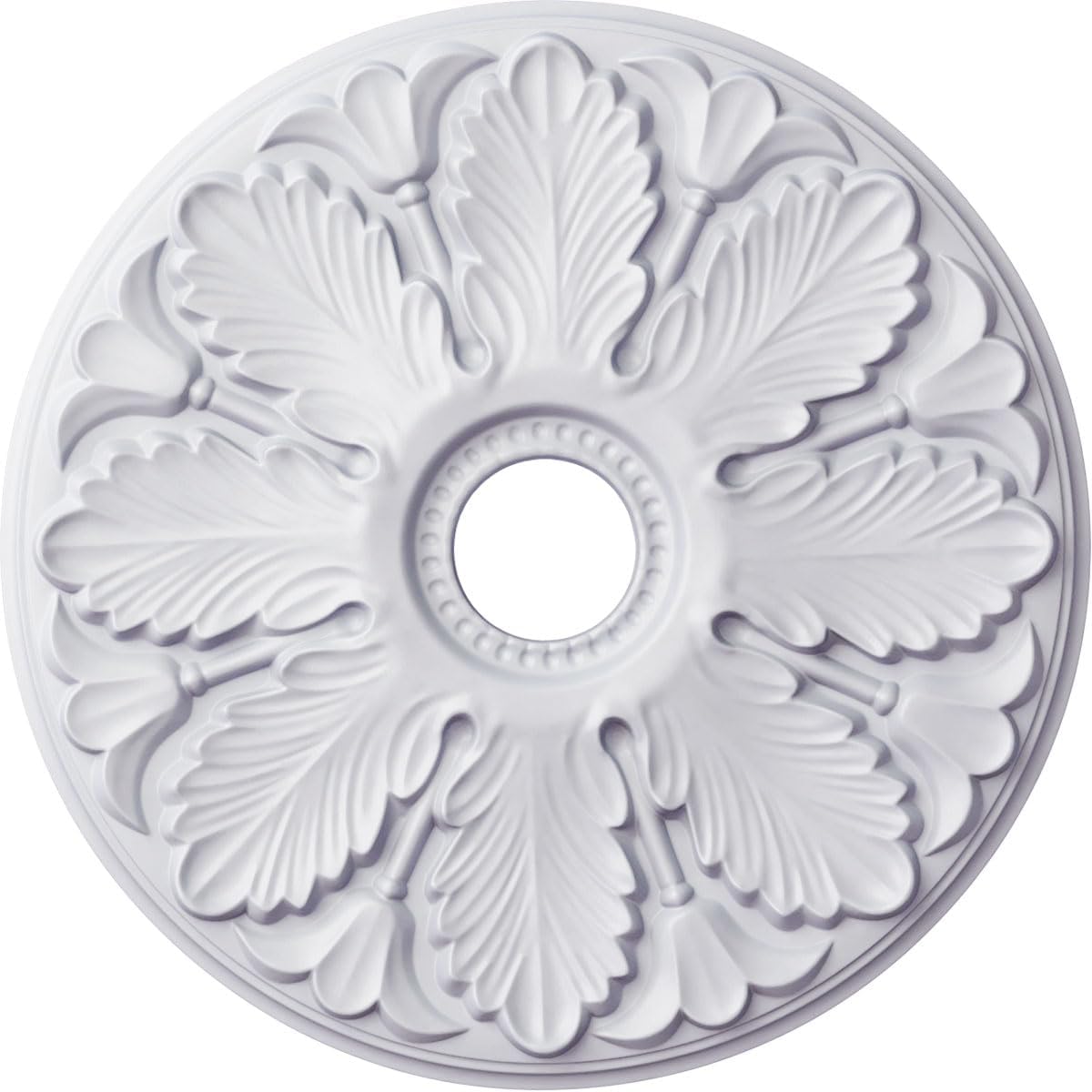 24 1/2"OD x 3 1/2"ID x 1"P Milan Ceiling Medallion (Fits Canopies up to 4 5/8")