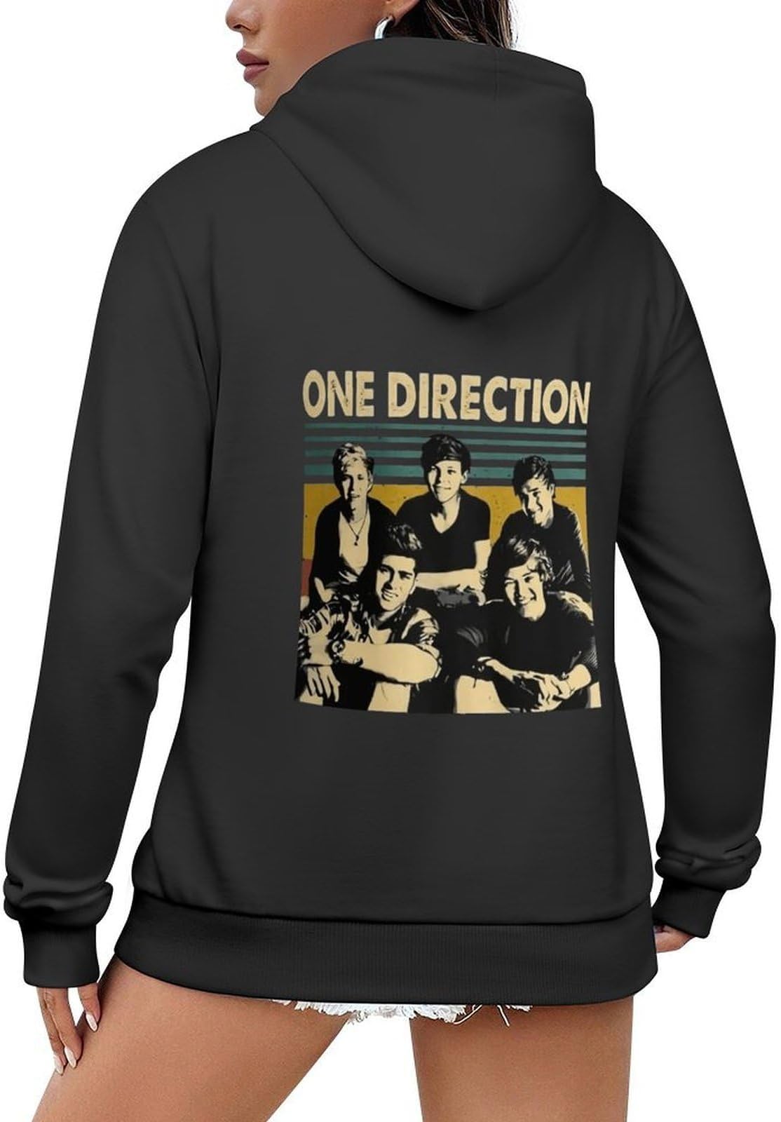 O*n$e Women's Pullover Hoodie for Women Dire$c*Tion Long Sleeve Drawstring Hooded Sweatshirts with Pockets Fans Merch Gift Top for Big Teen Girl