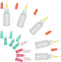 SZXMDKH Precision Glue Applicator Bottle, 30ml Needle Tip Dispenser for Quilling, DIY Craft & Acrylic Painting (5pcs)